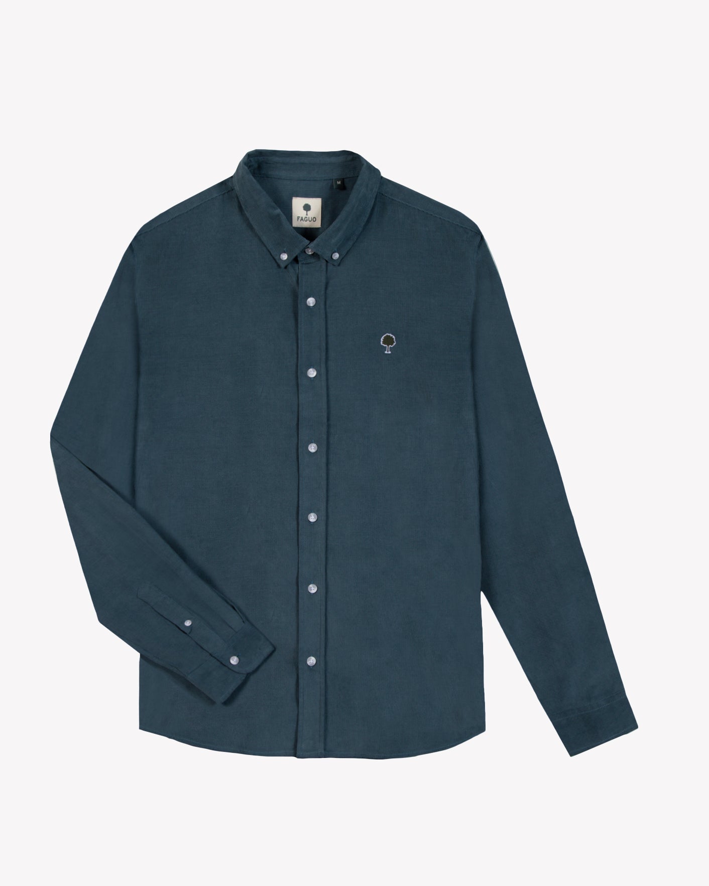 faguo-ivoy-chemise-en-velours-bleu-homme image 3
