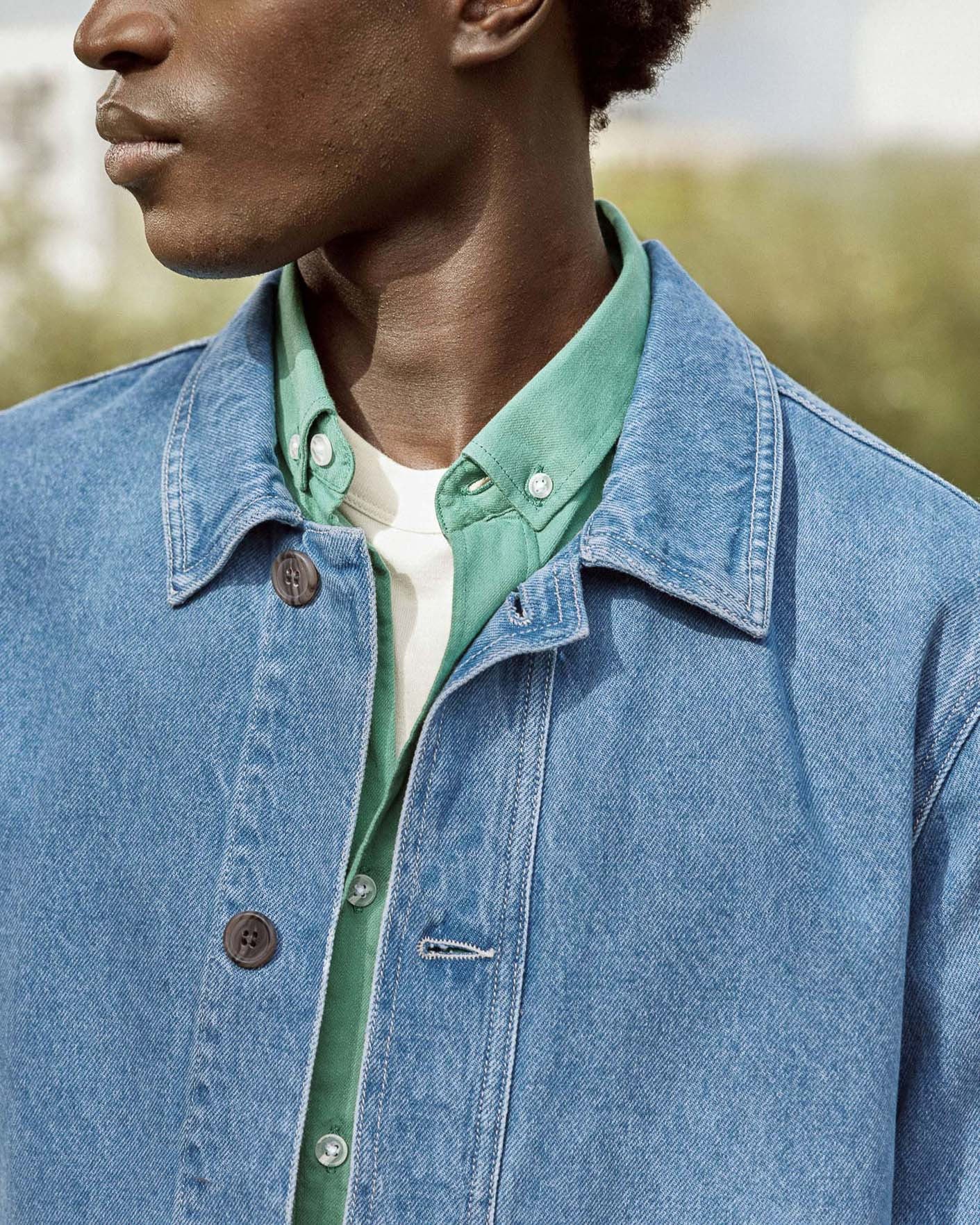 faguo-liffre-veste-homme-coton-denim-clair-droite image 3