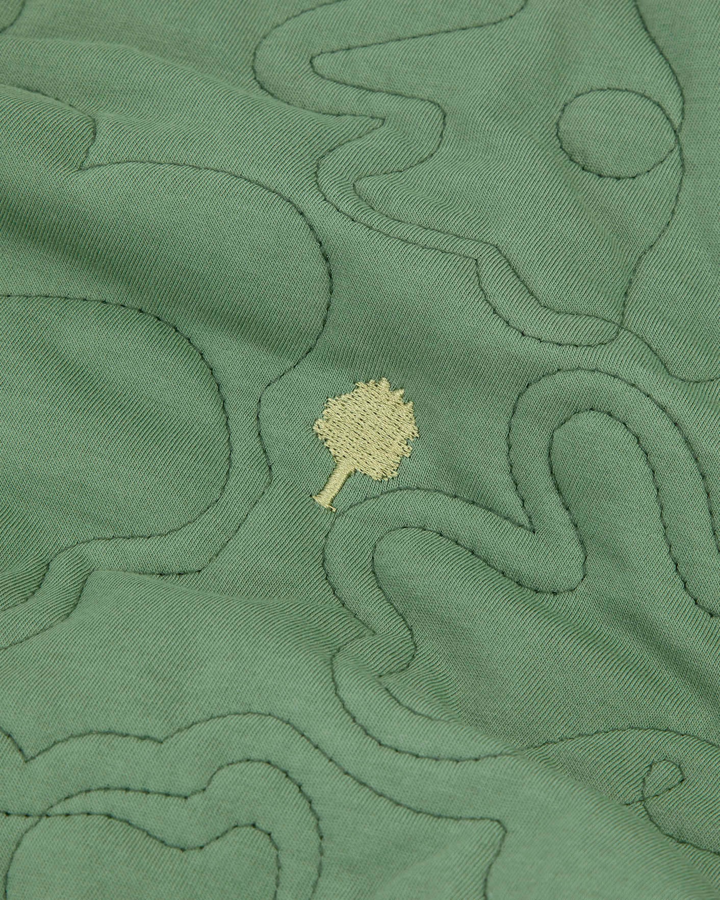 faguo-bussy-sweat-col-rond-homme-vert-sapin image 4
