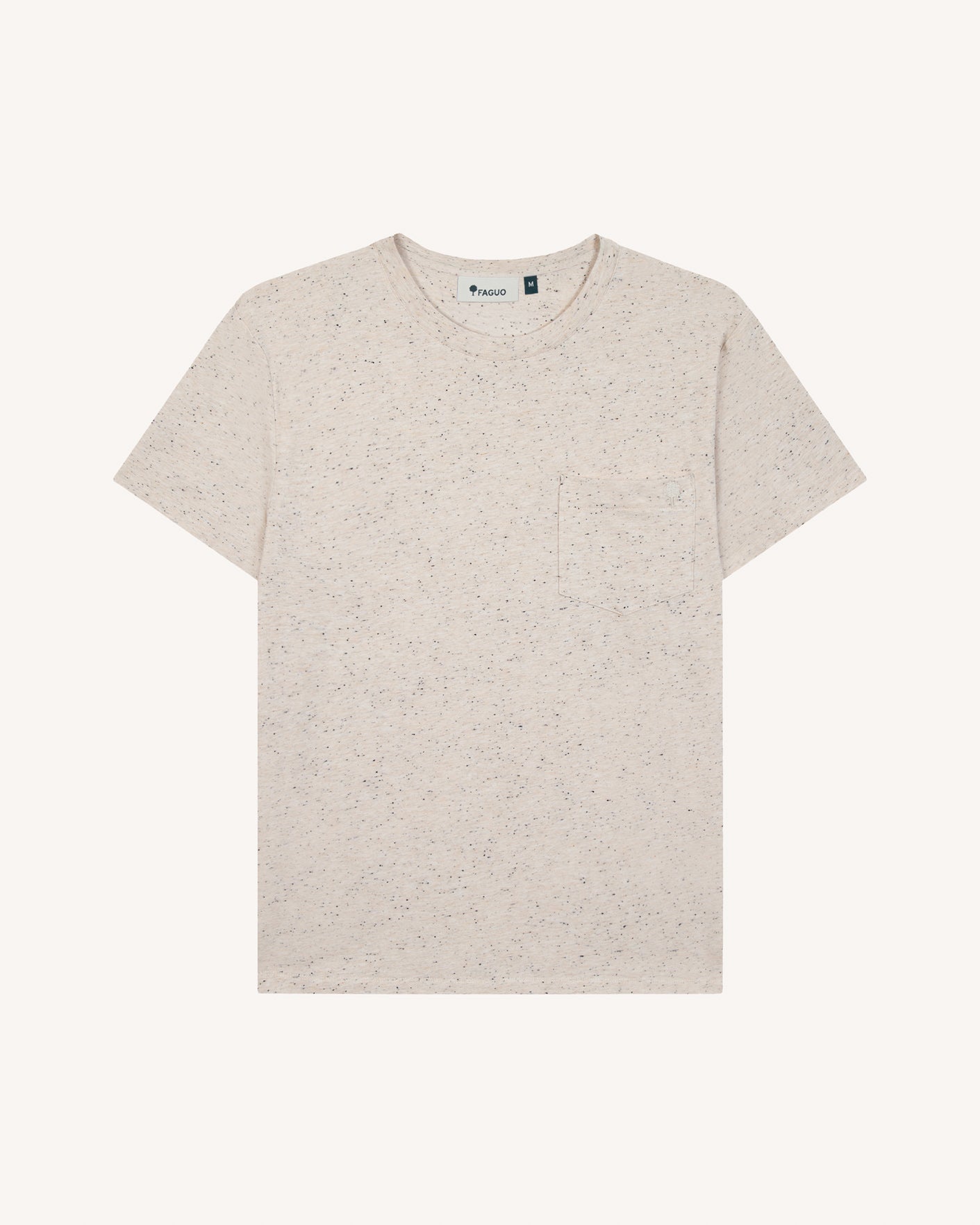 faguo-olonne-t-shirt-chin-cru-coton-recycl image 2