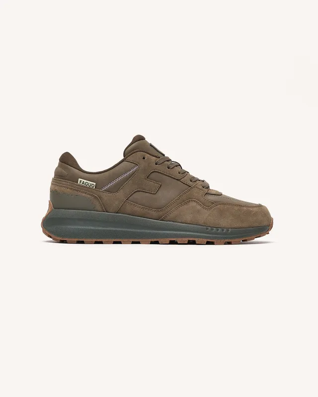 faguo-limwood-baskets-cuir-su-de-marron-taupe-homme image 1