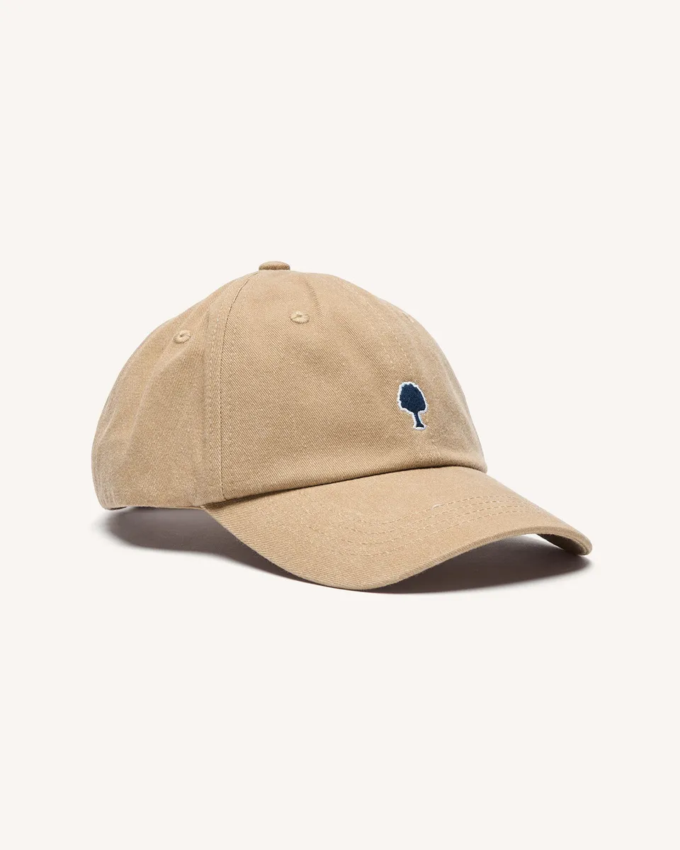 faguo-casquette-cap-taupe-6-pans-coton image 1