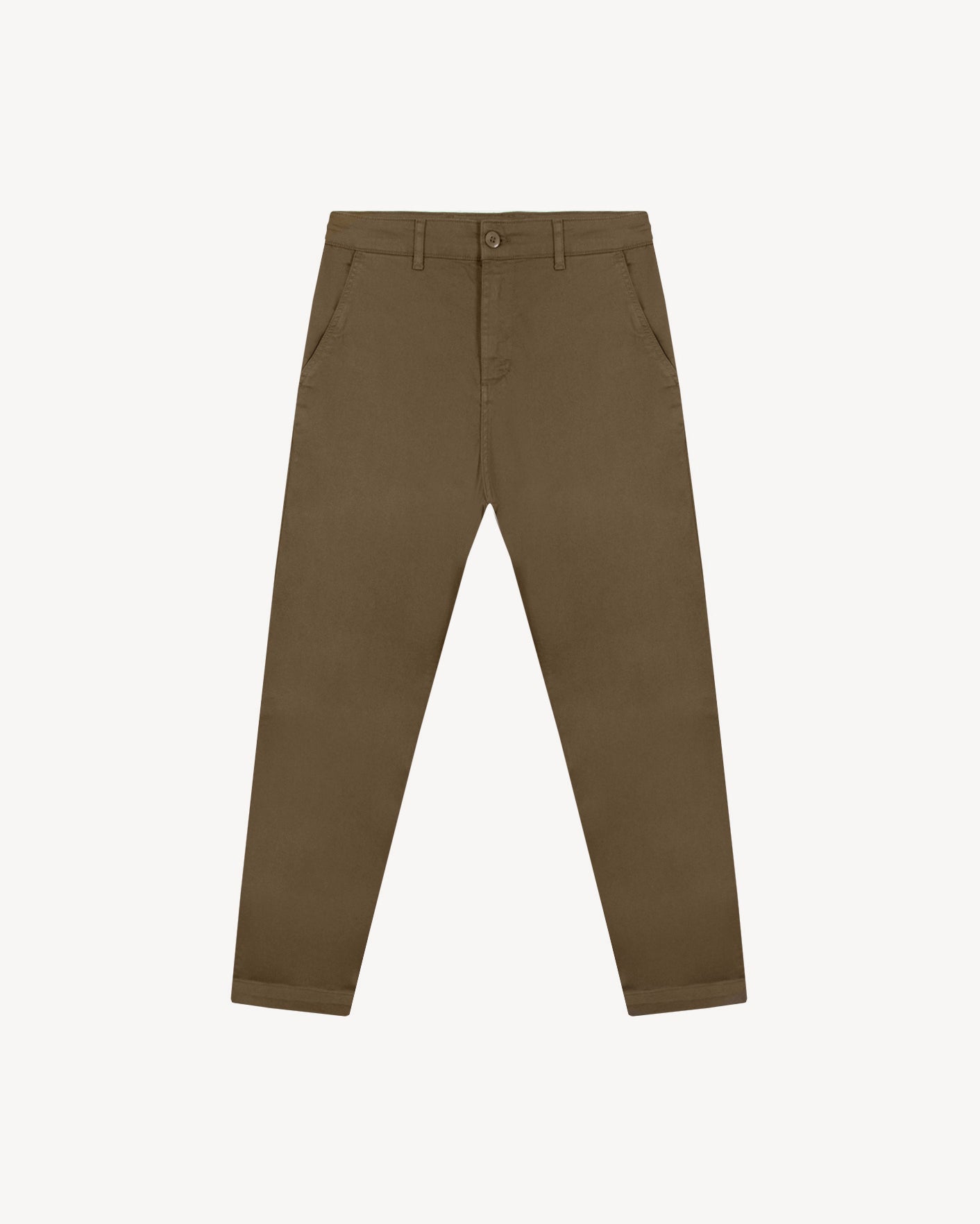 faguo-pantalon-brix-regular-f26pa0101-serg-stretch-taupe-coton-bio image 3