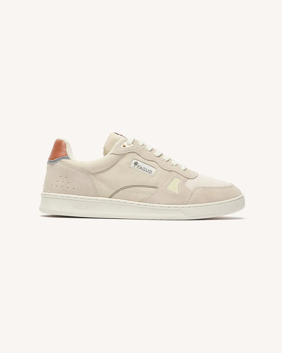 faguo-commute-1-baskets-beige-et-rouille image 1