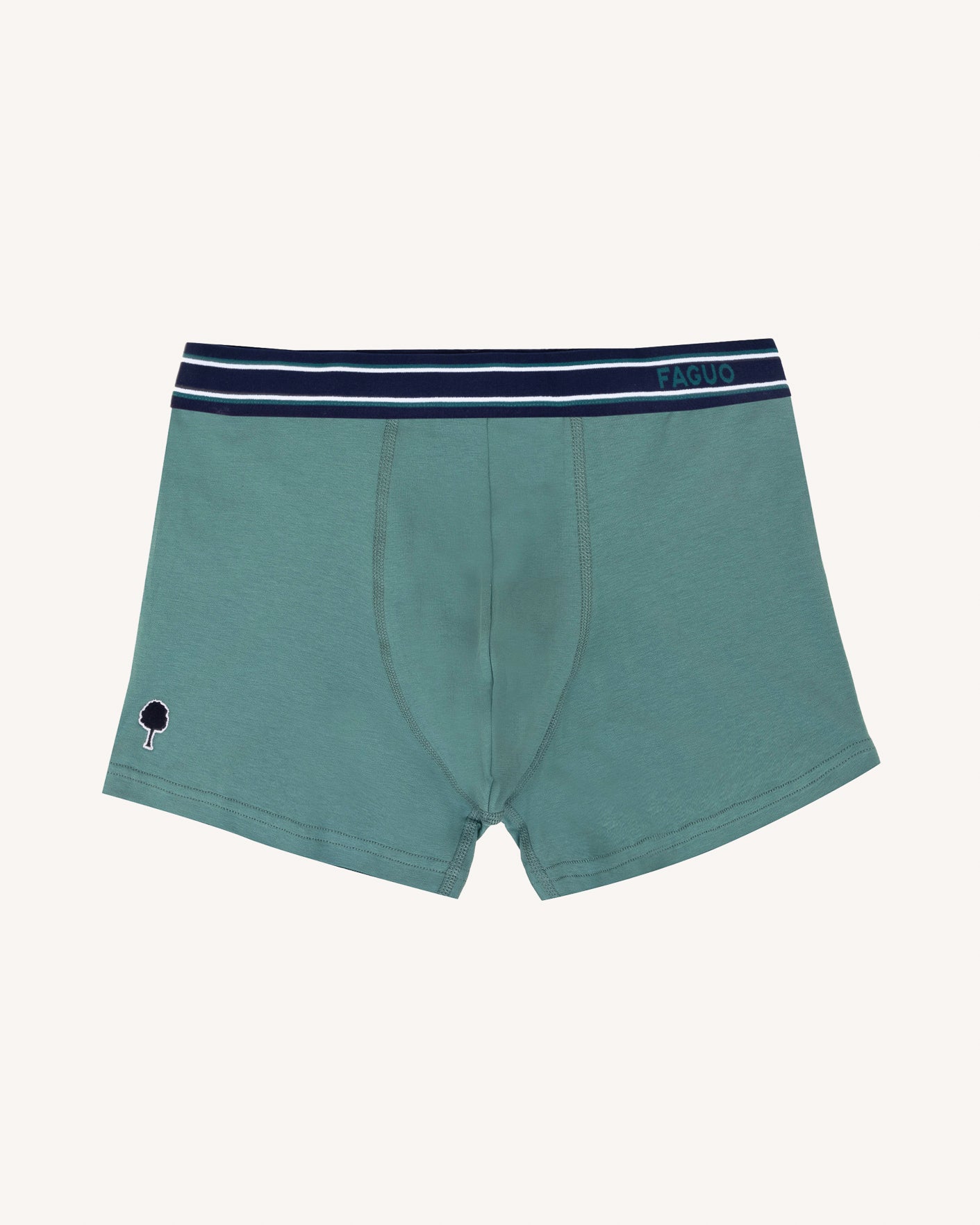 faguo-boxer-boxers-bleu-marine-et-rouge-homme image 3