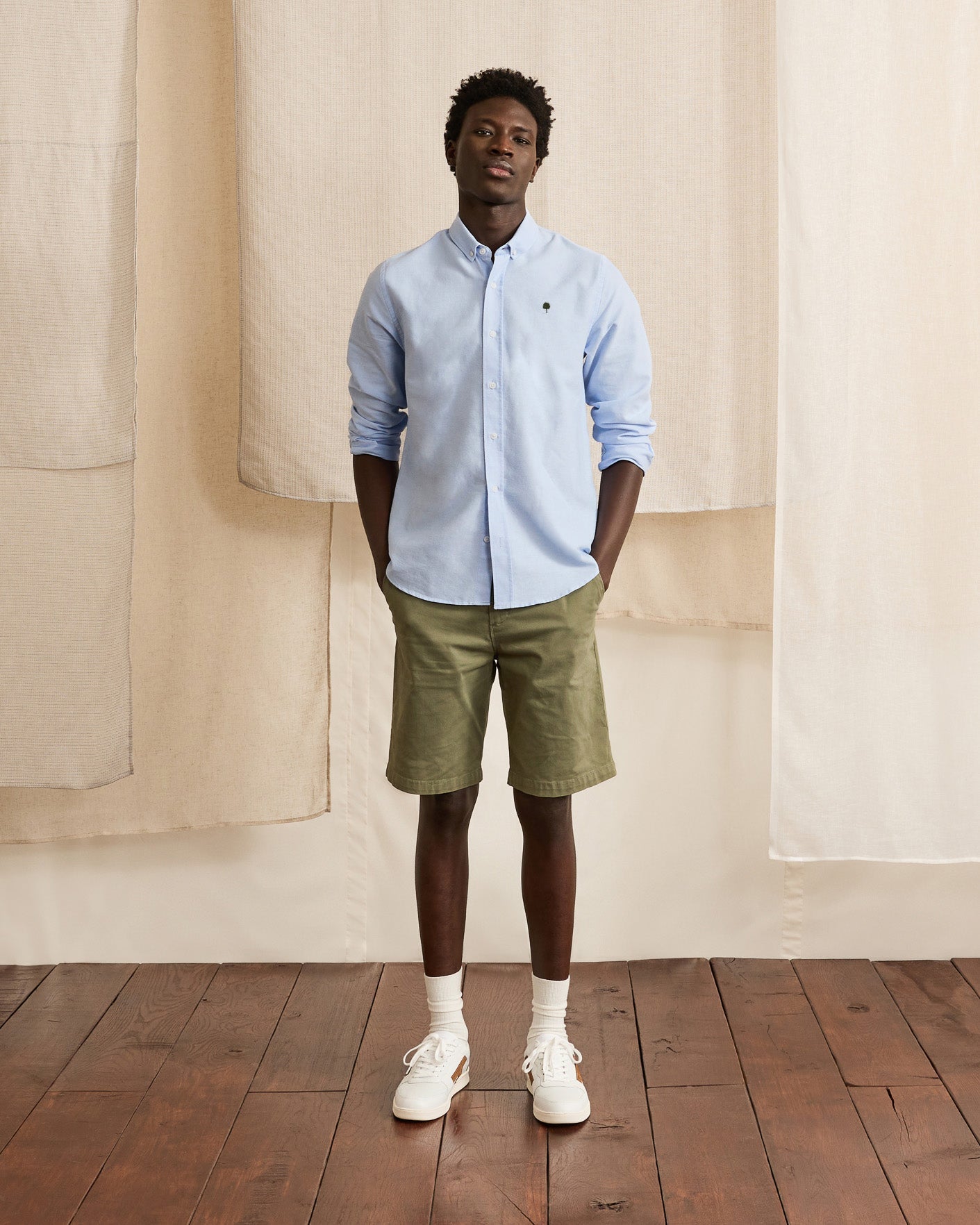faguo-ivoy-chemise-bleu-ciel-oxford-coton image 6
