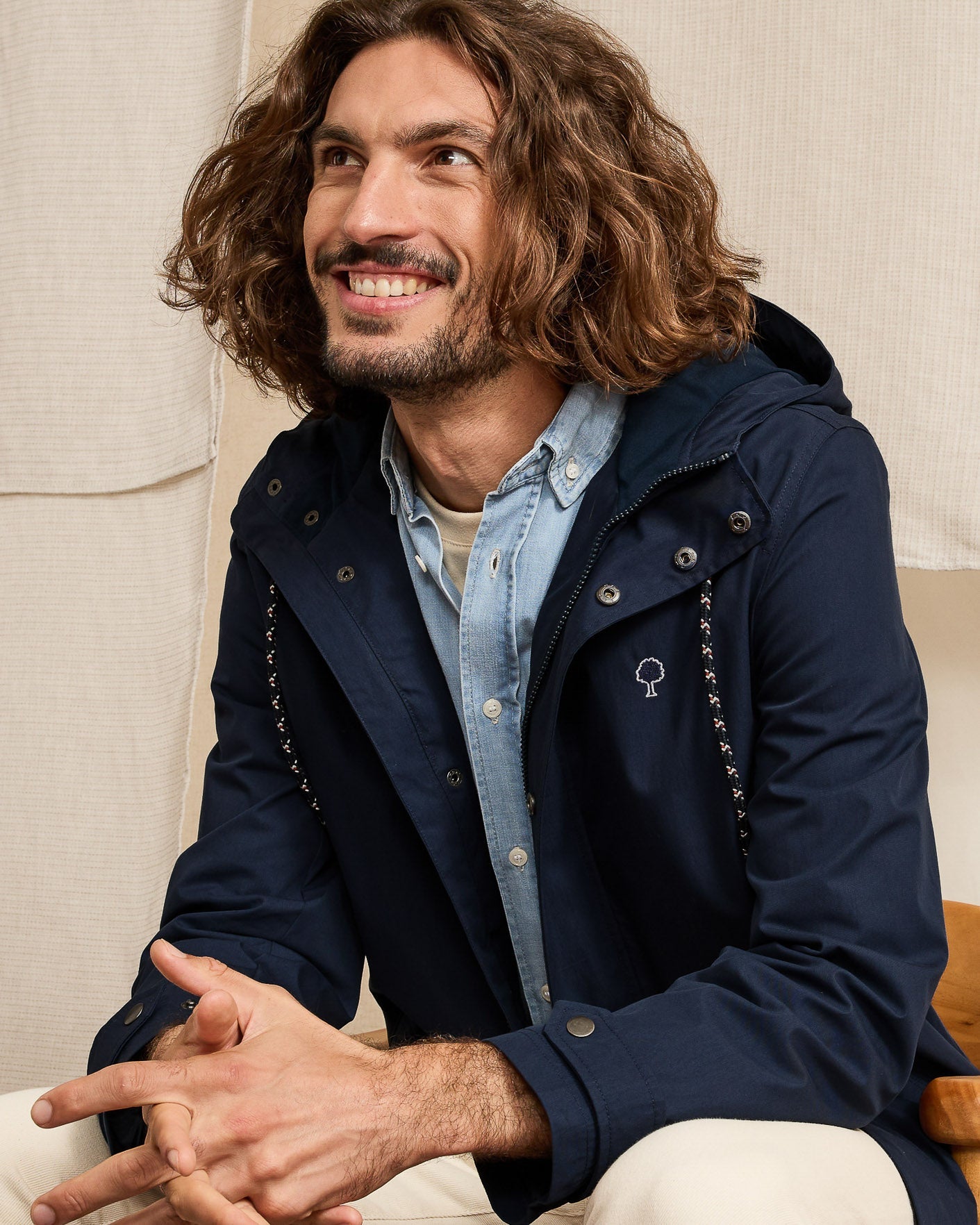 faguo-gresigne-veste-coupe-vent-bleu-marine image 7