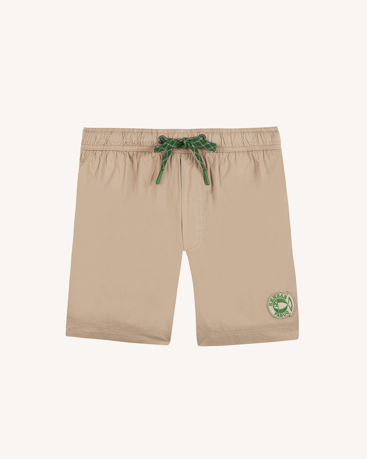 faguo-milly-short-beige-popeline-coton image 2