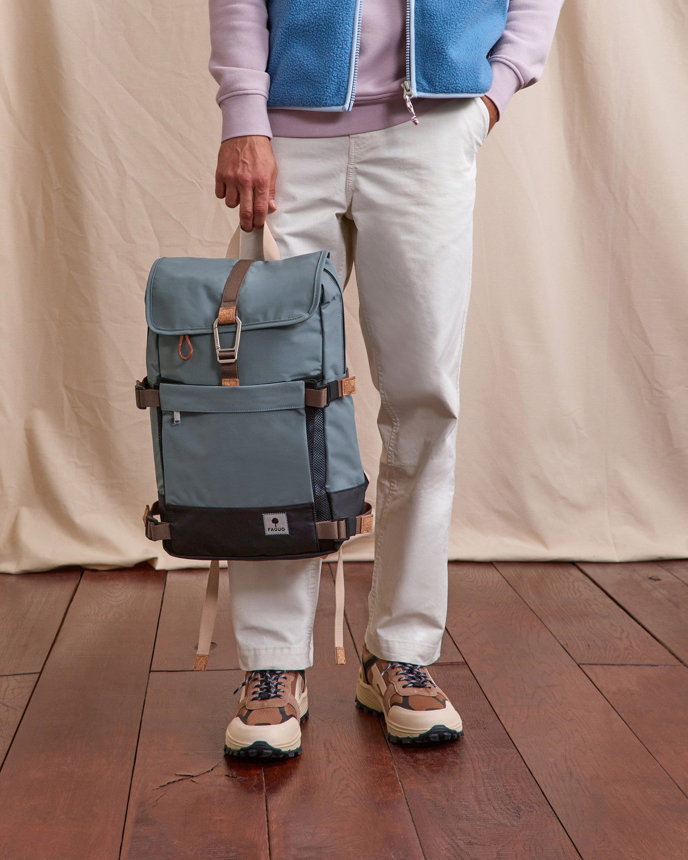 faguo-commuter-2-0-sac-dos-bleu-gris-v-lo-urbain image 2