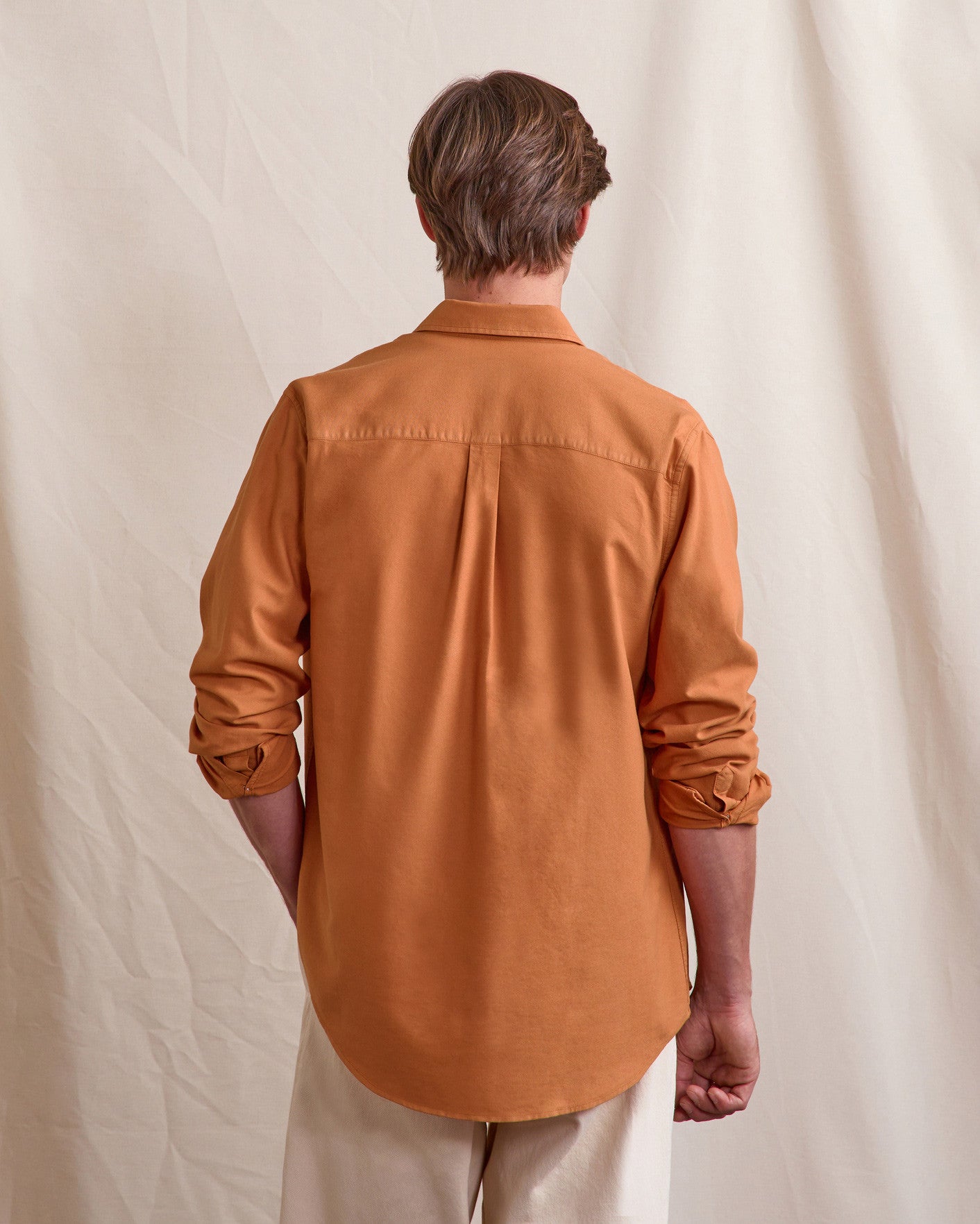 faguo-ivoy-chemise-brique-clair-oxford image 3