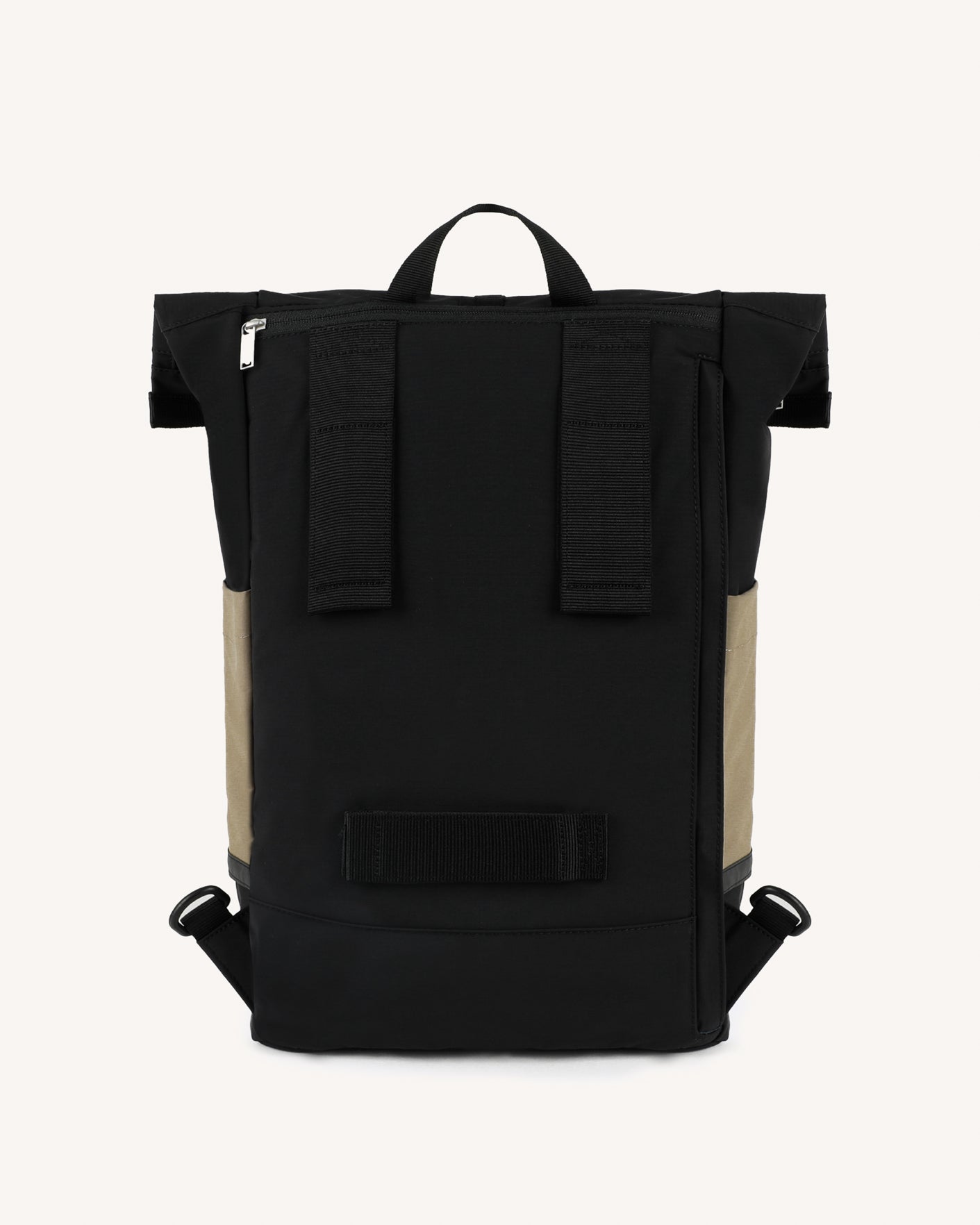 faguo-cycling-medium-sac-dos-noir-et-beige-18-2-23-5-l image 3
