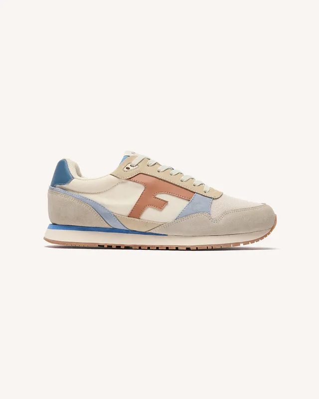 faguo-elm-baskets-beige-camel-et-bleu image 1