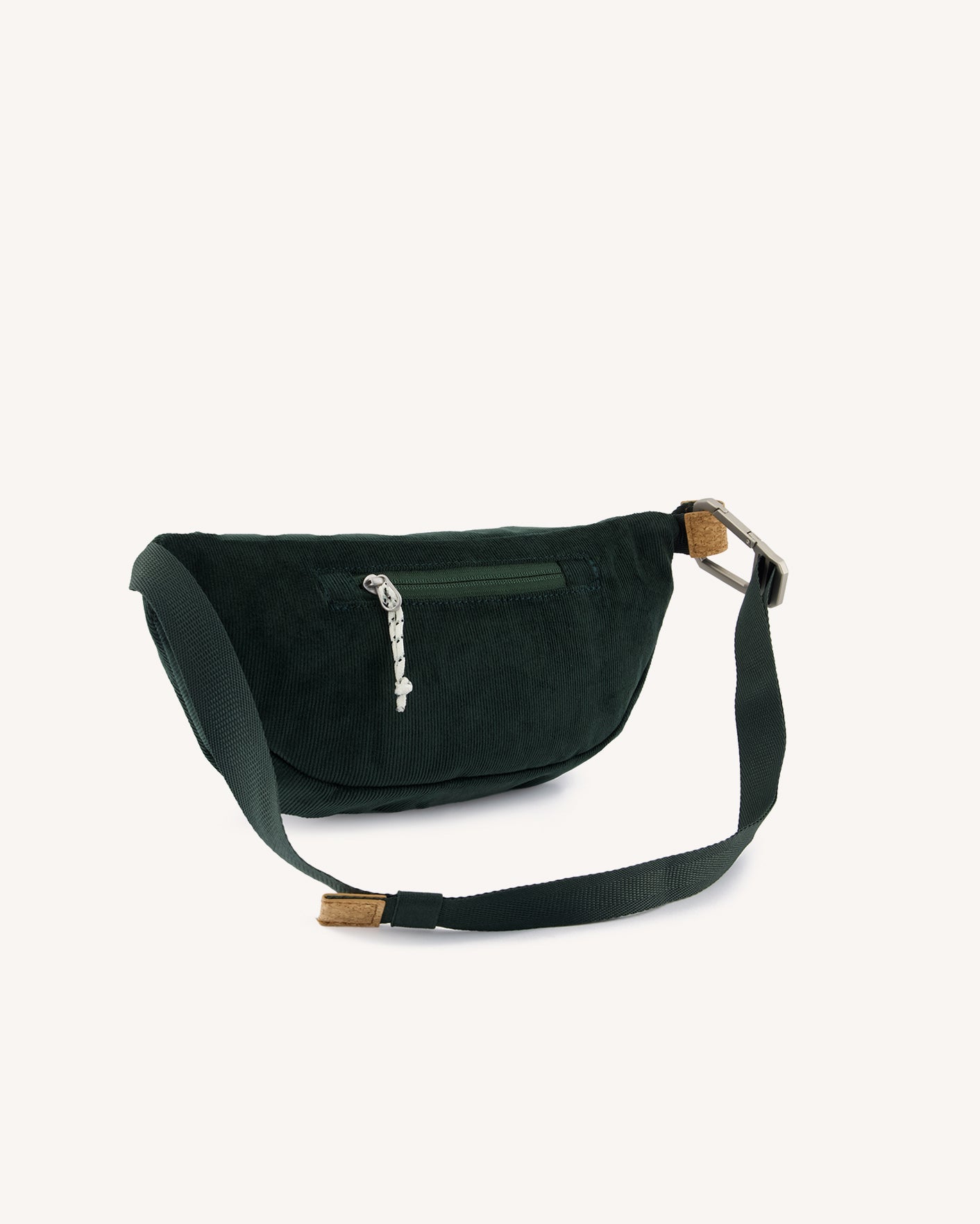 faguo-cambium-sac-banane-velours-vert-fonc image 4