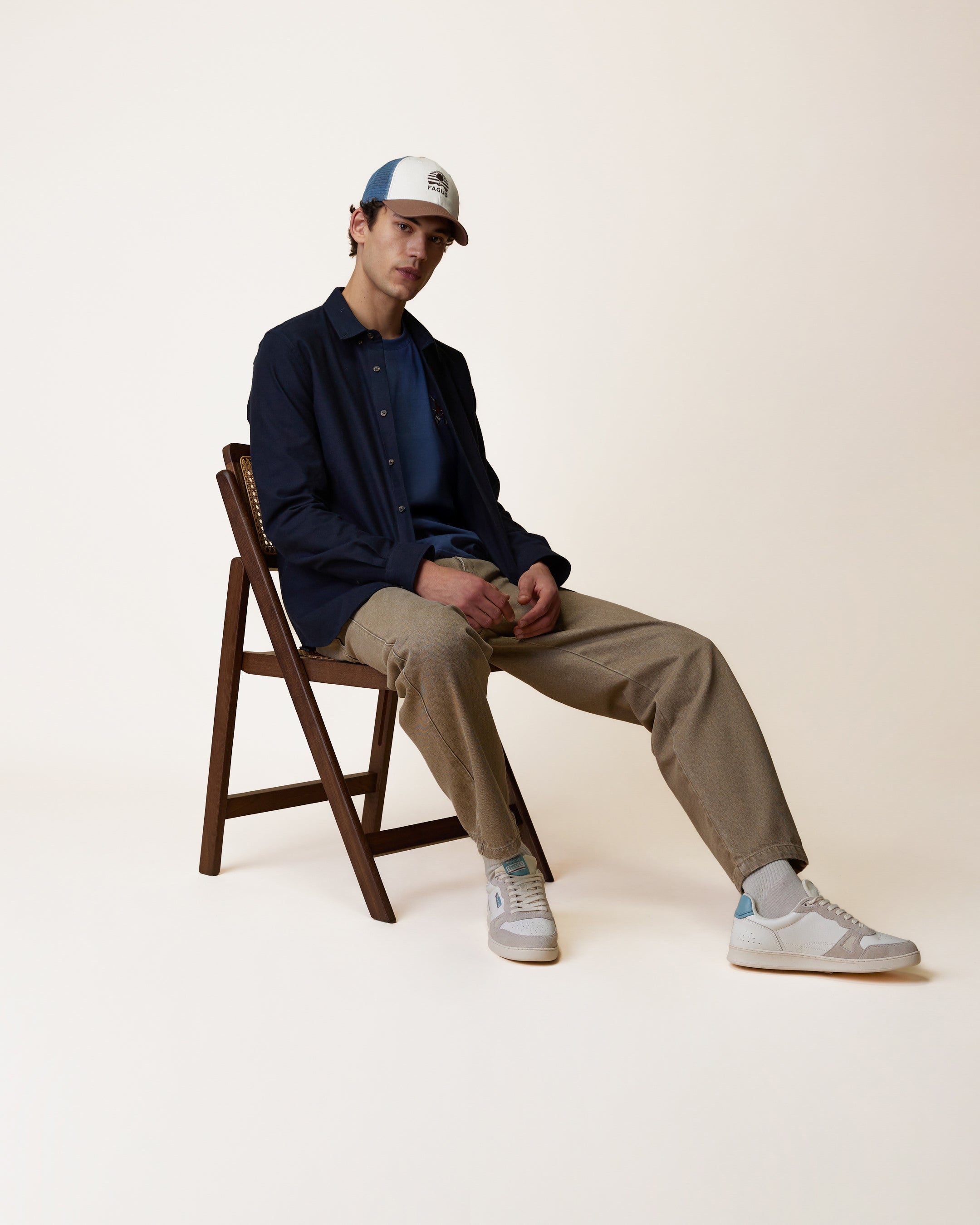 faguo-denim-loose-jean-loose-sable-homme-coton-recycl image 3
