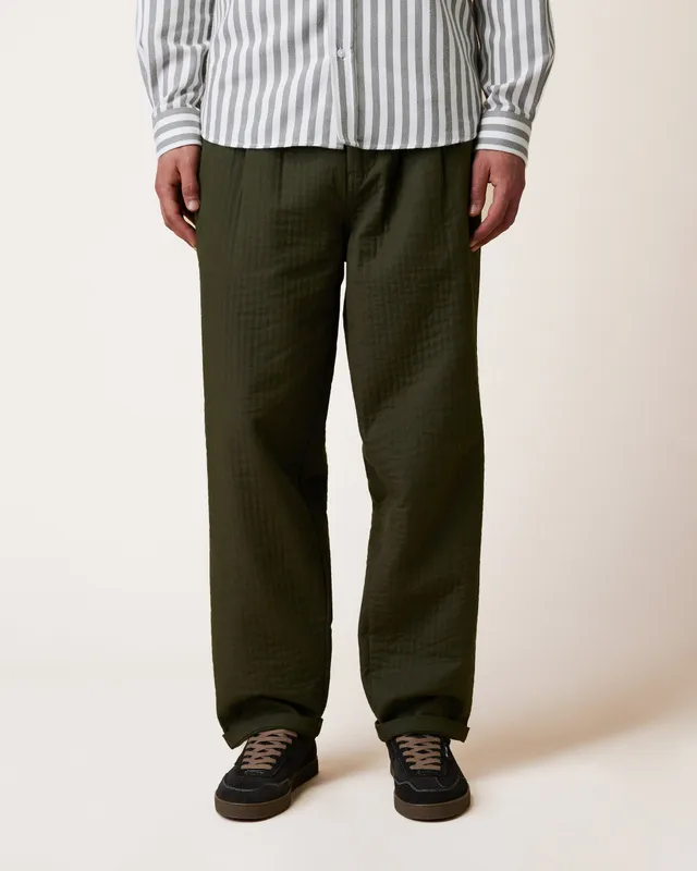 faguo-landais-pantalon-droit-kaki-coton-bio image 1