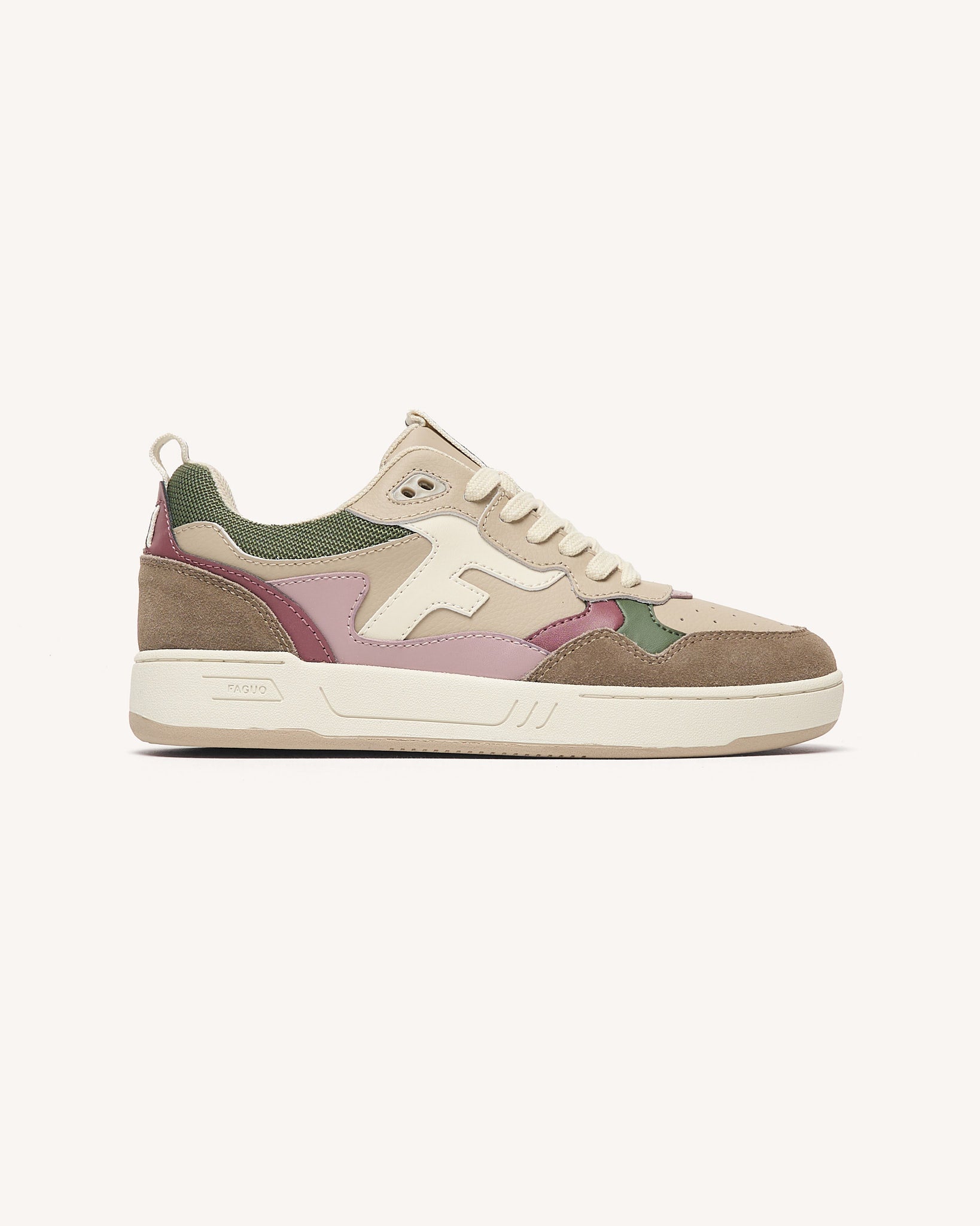 faguo-dahlia-baskets-cuir-cru-et-lilas-femme image 1