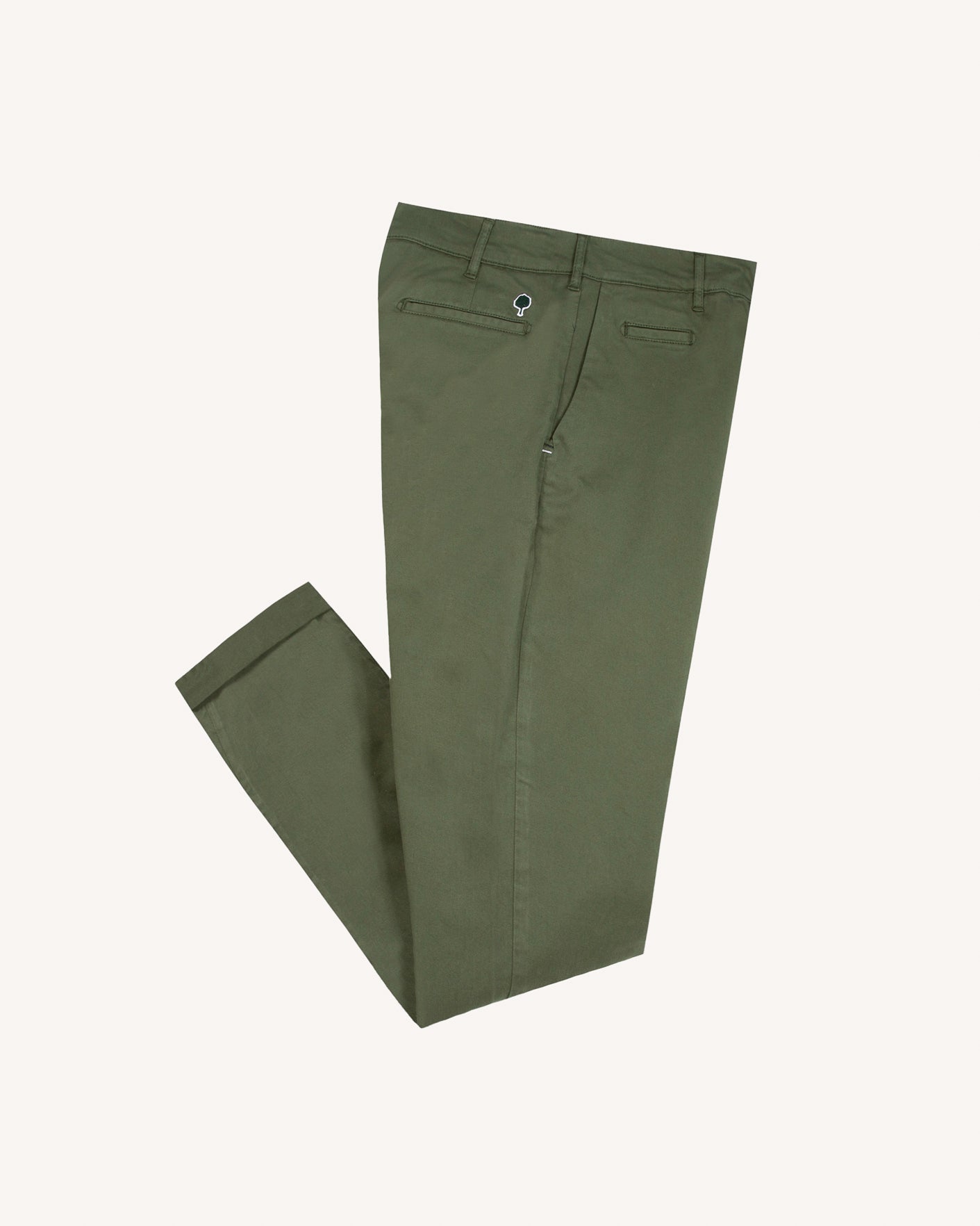 faguo-brix-chino-homme-kaki-clair-en-coton-bio-fusel image 2