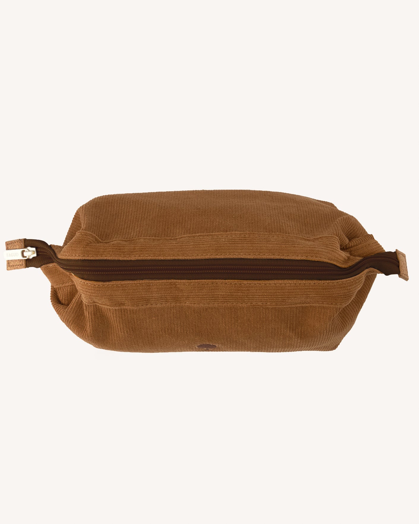 faguo-washbag-trousse-de-toilette-velours-camel-3-7-l image 3