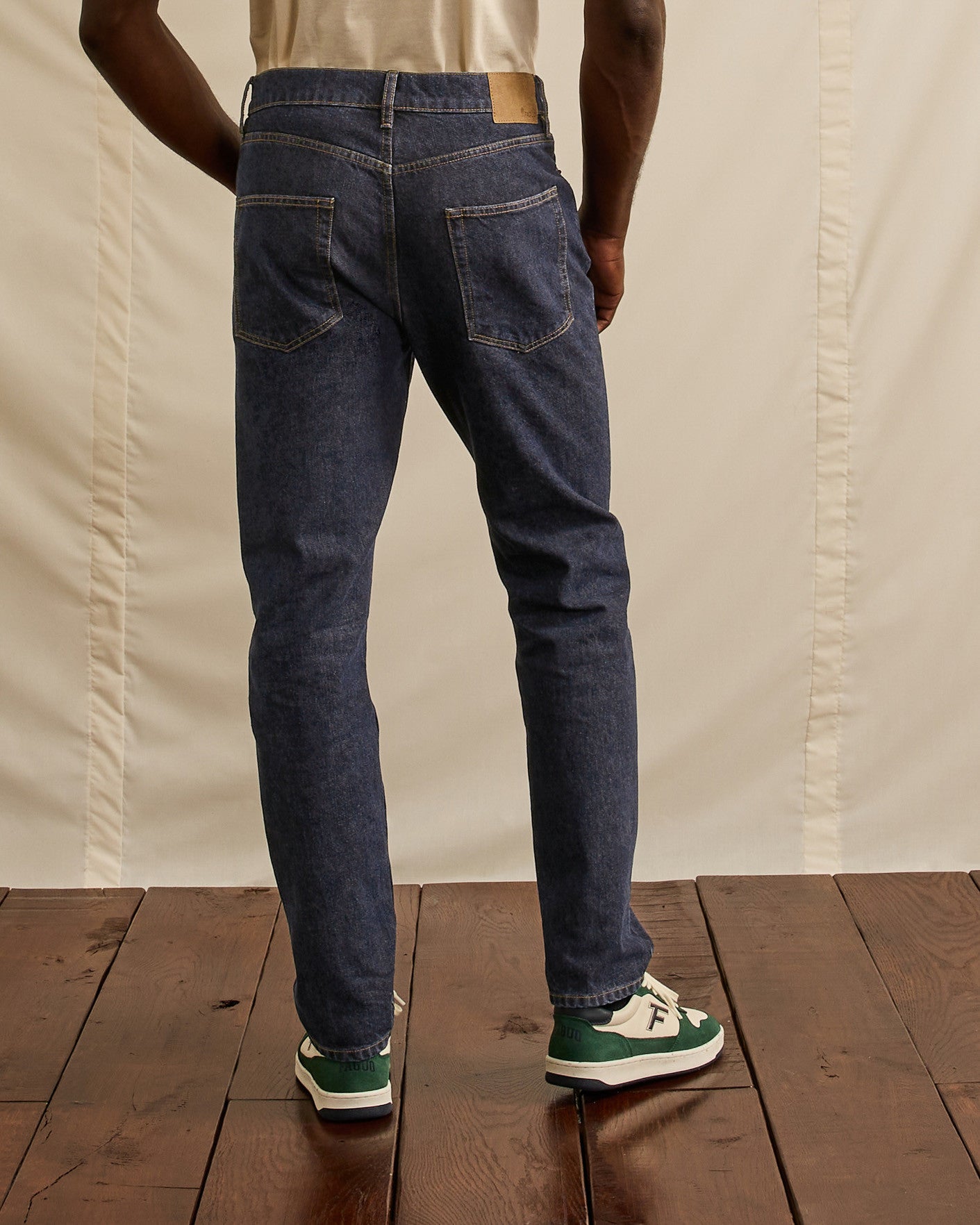 faguo-denim-tapered-jean-tapered-denim-brut-coton-recycl-homme image 3