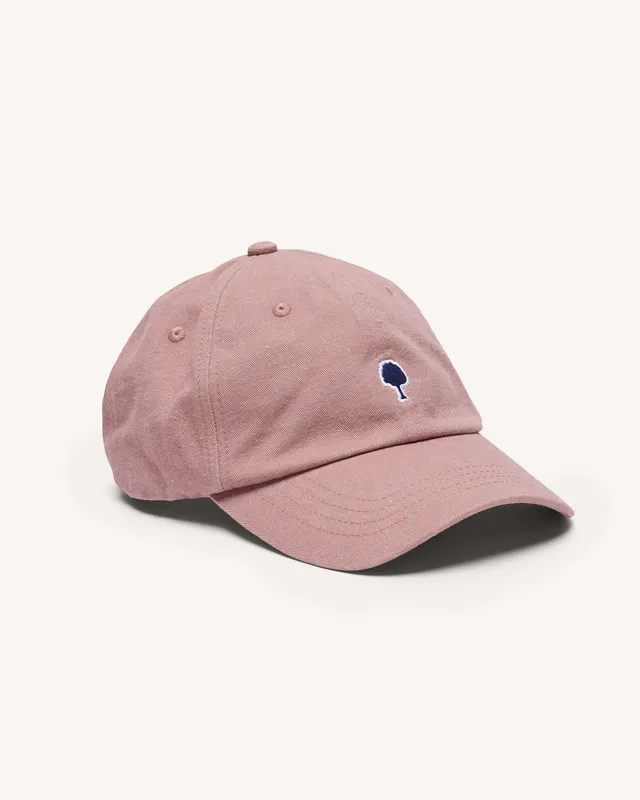 faguo-cap-casquette-rose-gris-serg-coton image 1
