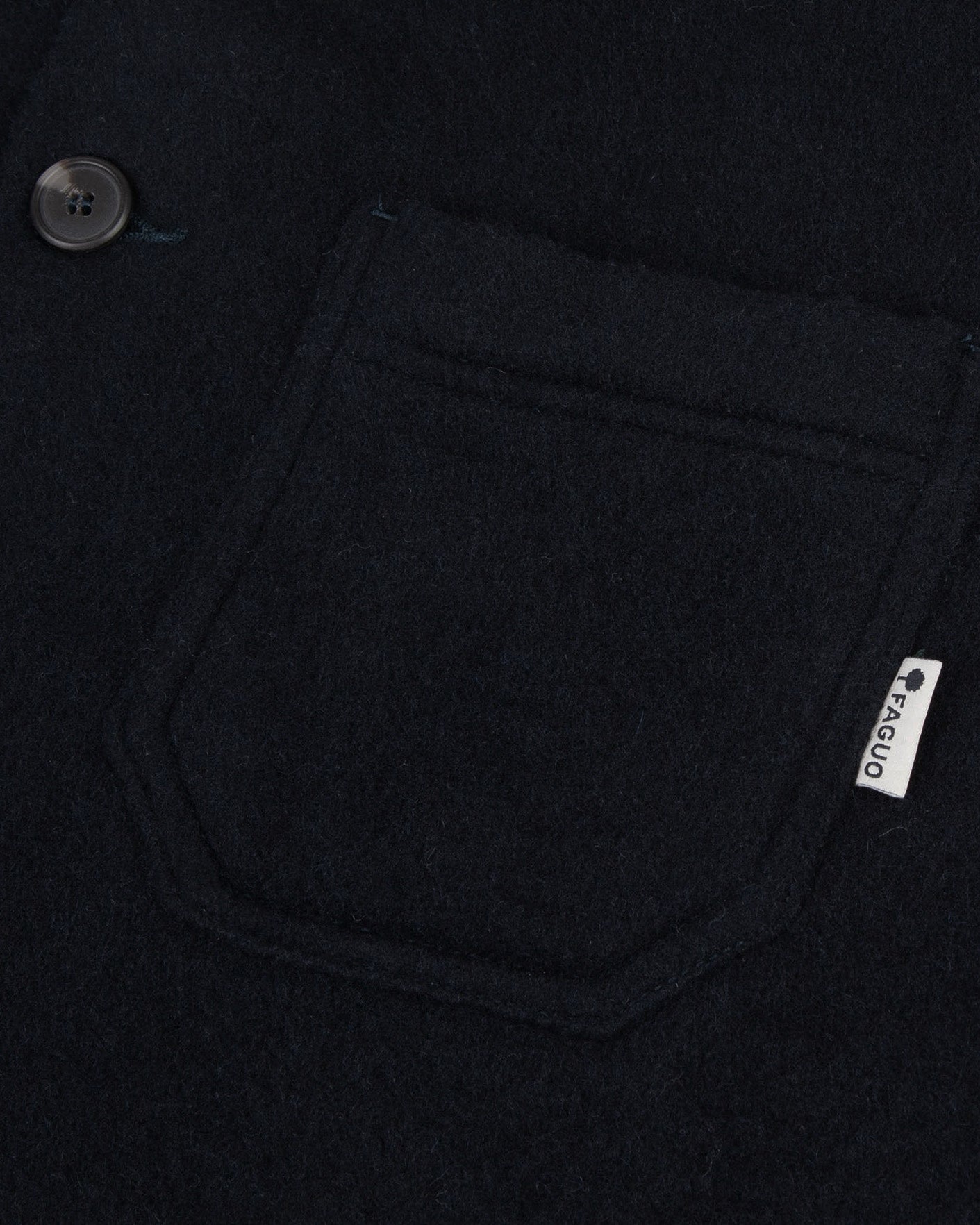 faguo-lorge-veste-en-laine-bleu-marine image 4