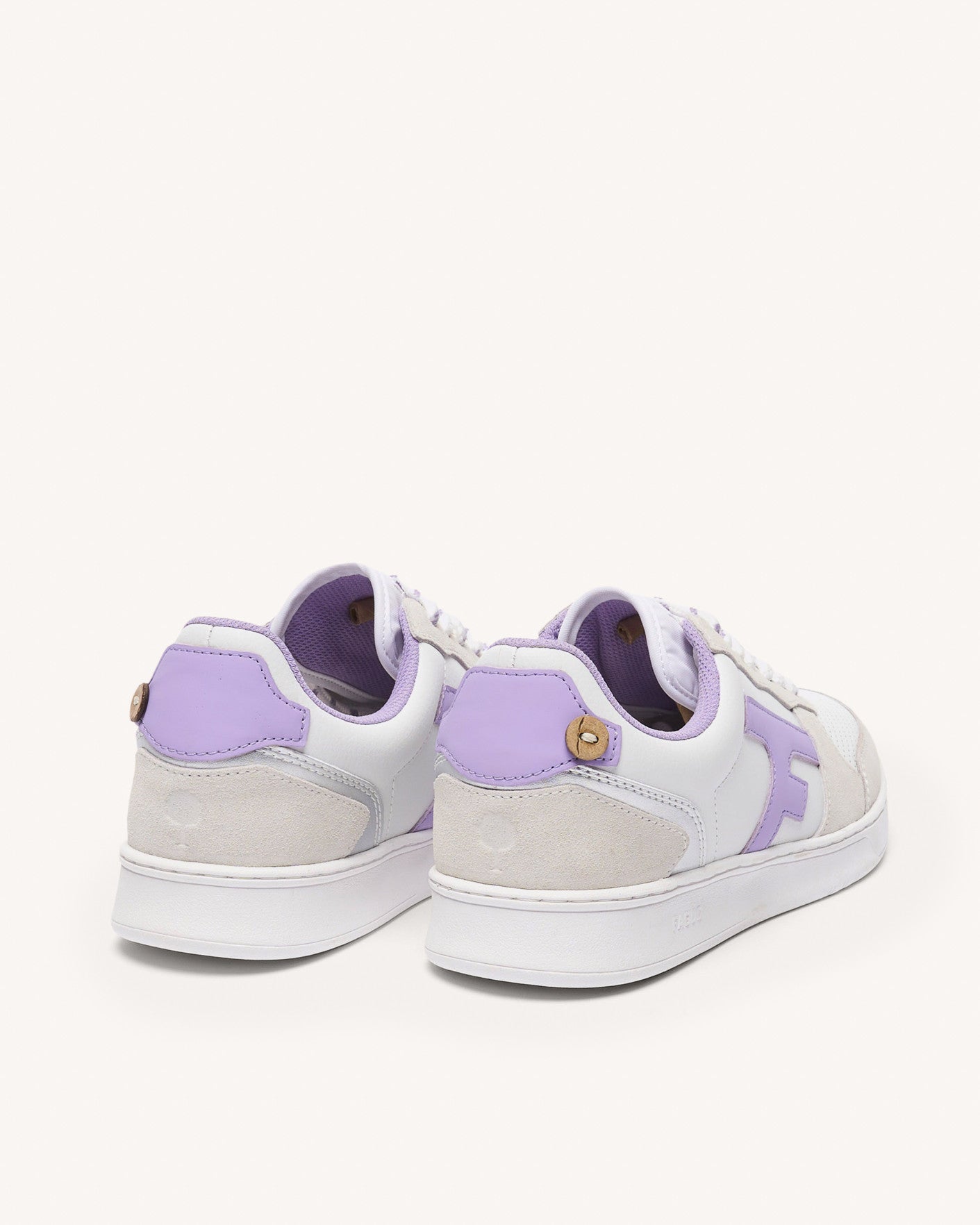faguo-hazel-baskets-basses-blanches-et-violet-clair-en-cuir-femme image 5