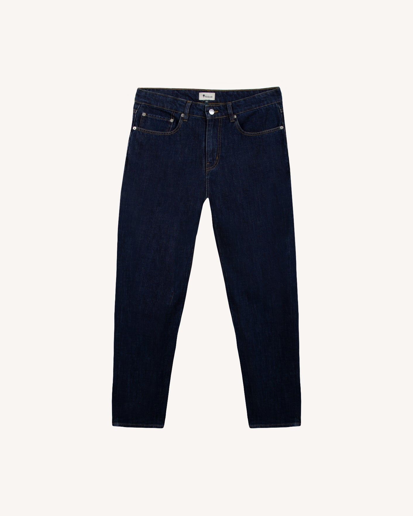 faguo-denim-tapered-jean-tapered-brut-homme-coton-recycl image 2