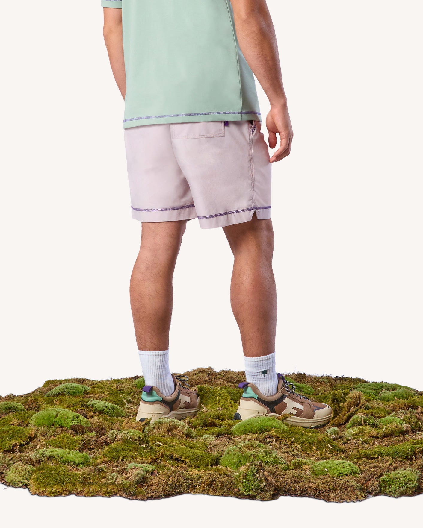 faguo-milly-otd-short-homme-rose-gris-ribstop image 6