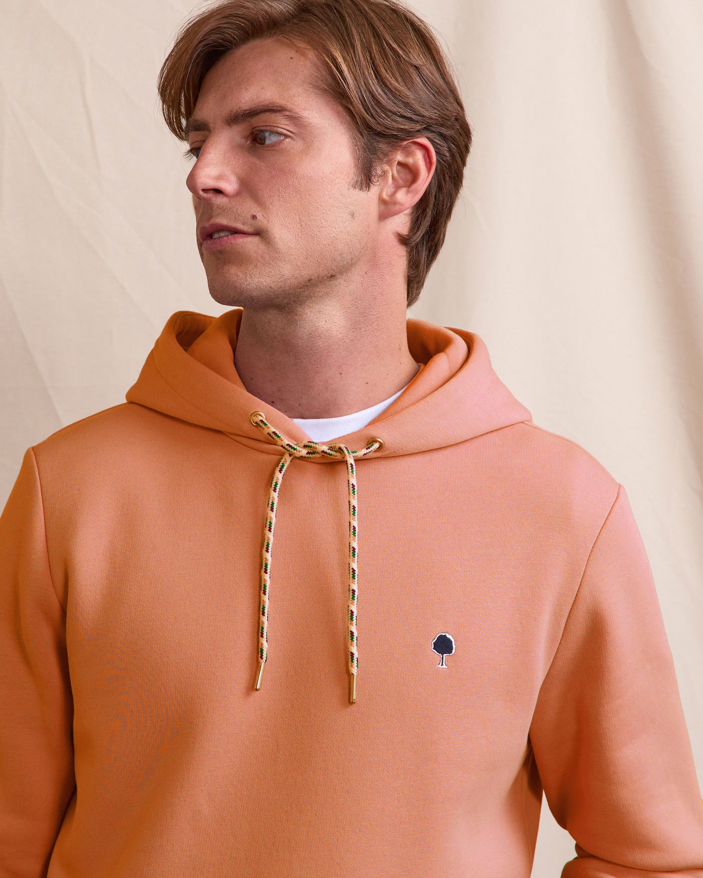 faguo-dirac-sweat-capuche-brique-clair image 5