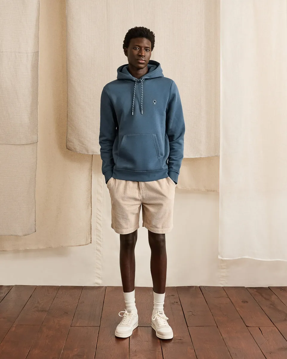 faguo-dirac-sweat-capuche-bleu image 1