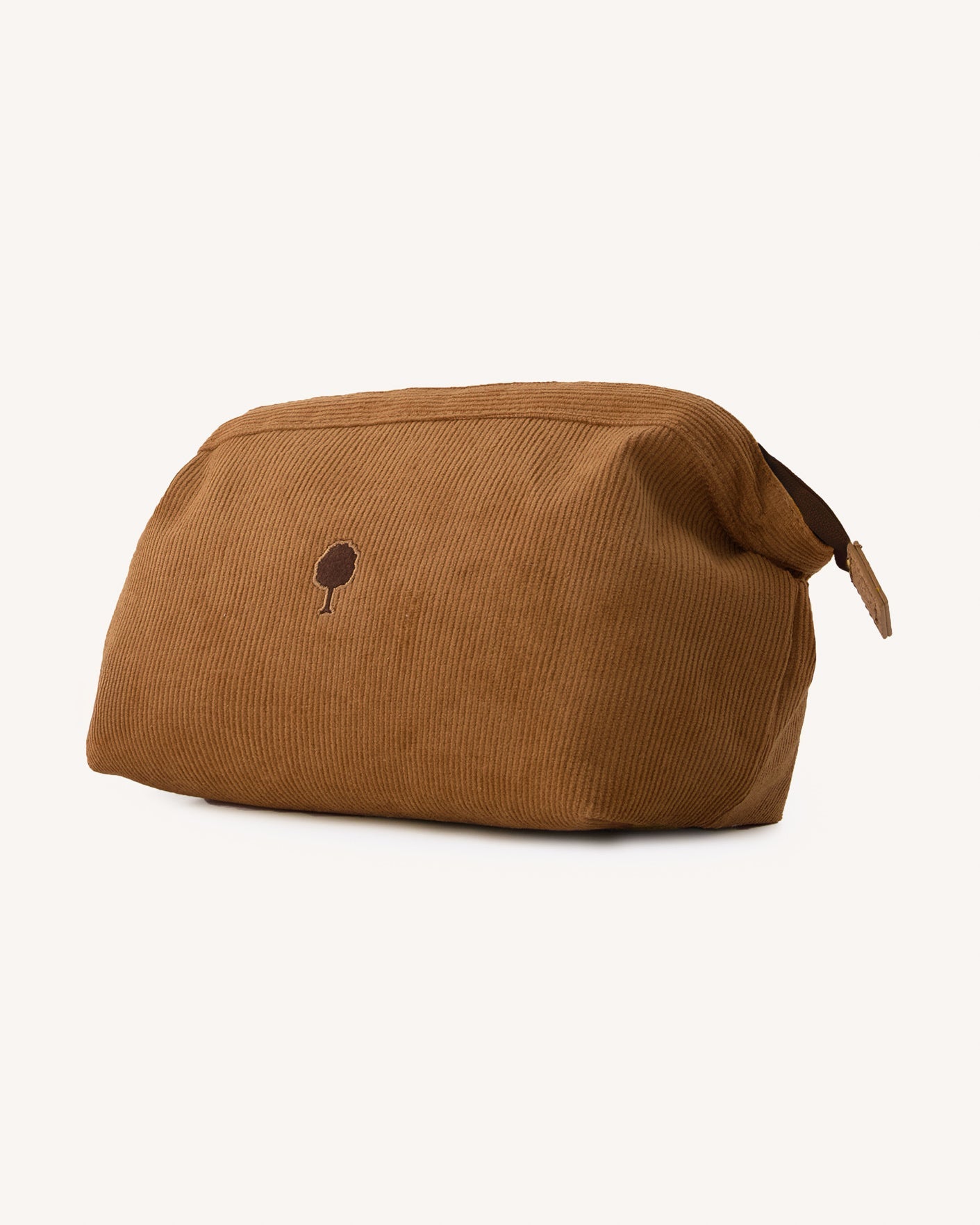 faguo-washbag-trousse-de-toilette-velours-camel-3-7-l image 2