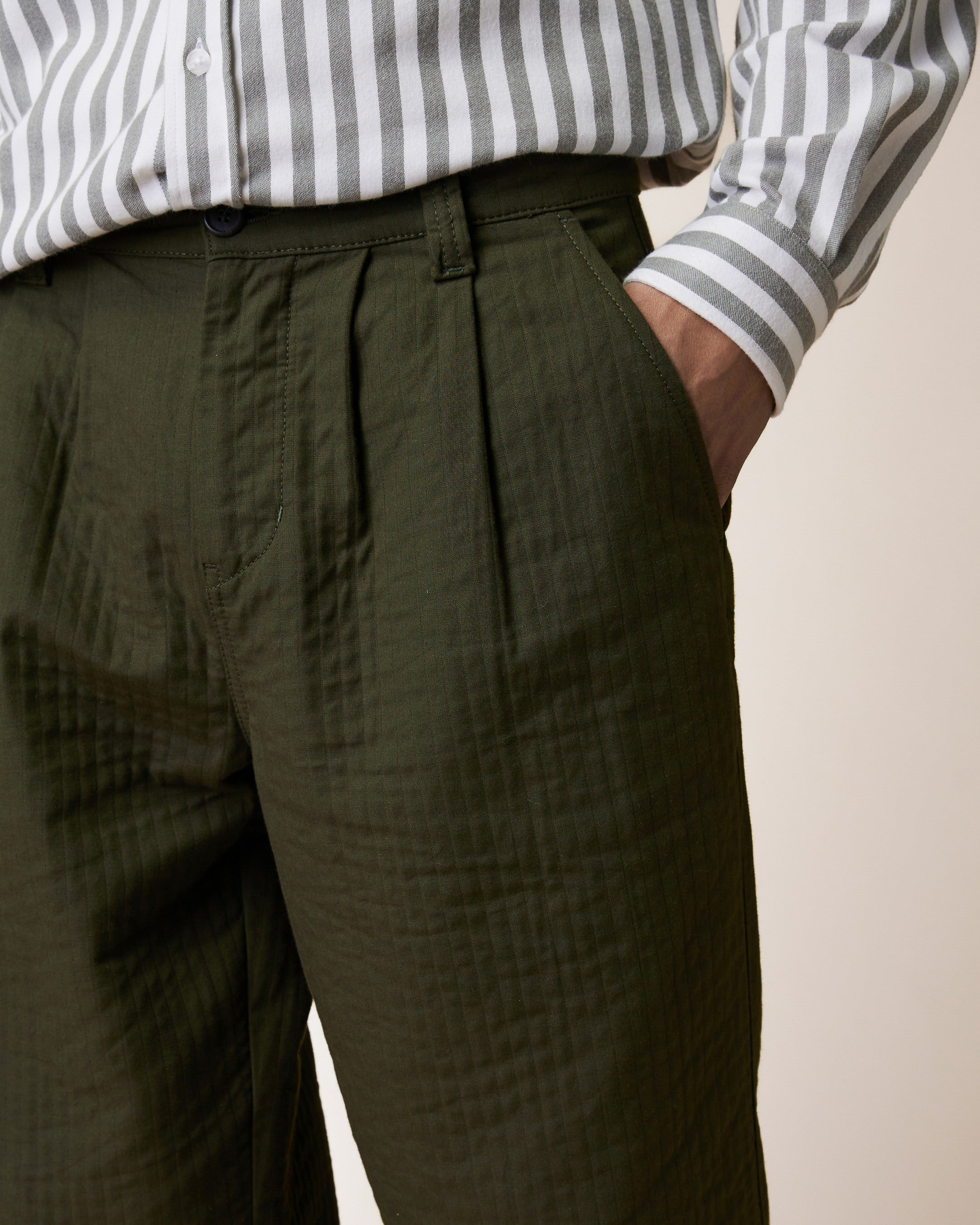 faguo-landais-pantalon-droit-kaki-coton-bio image 3