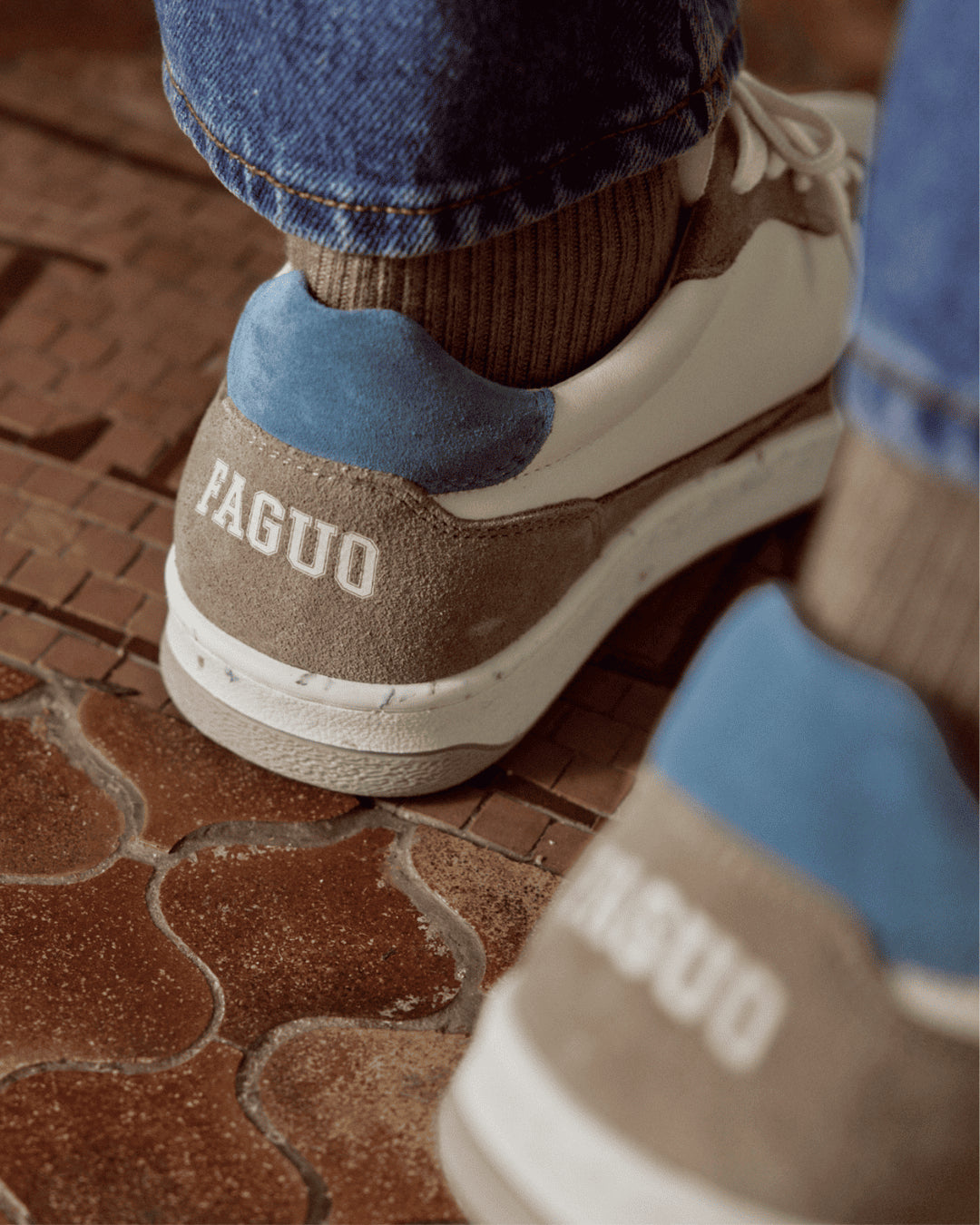 faguo-alder-baskets-crues-beige-fonc-cuir image 3