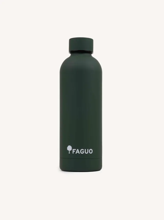 faguo-gourde-verte-en-m-tal-23-cm image 1
