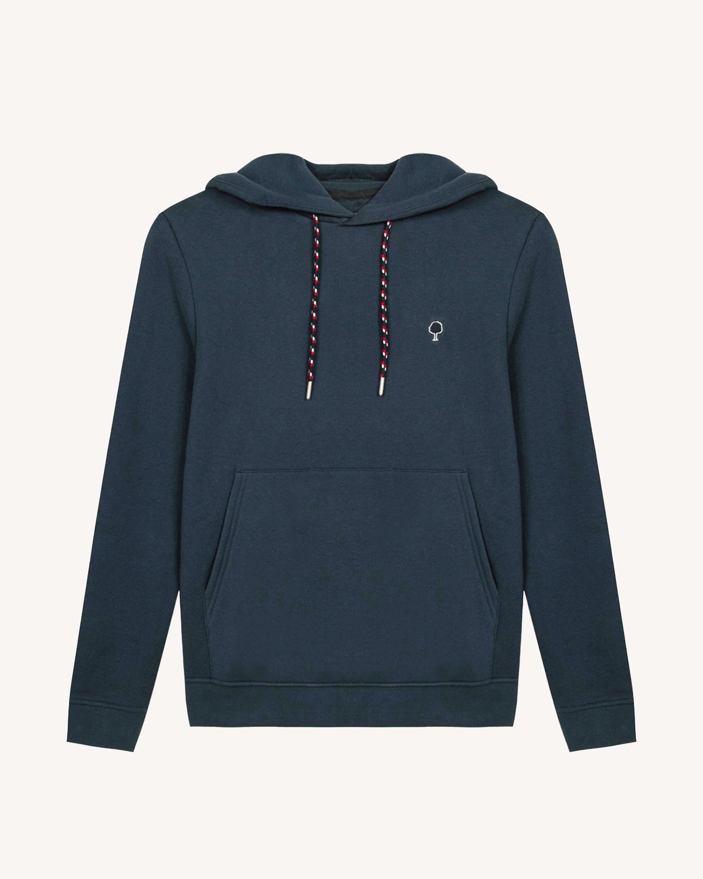 faguo-dirac-sweat-capuche-bleu-marine-homme image 2