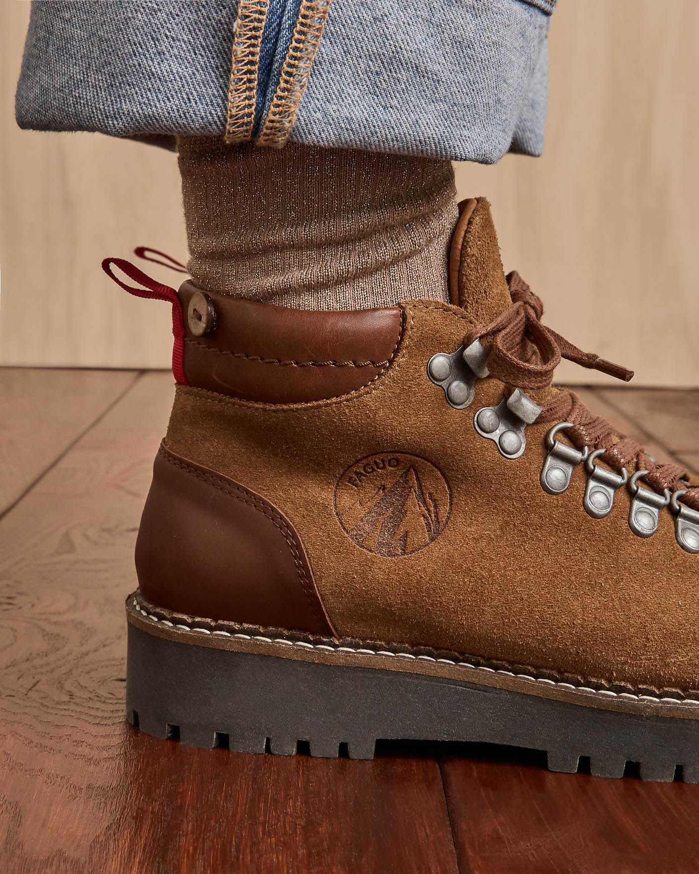 faguo-hawthorn-chaussures-cuir-su-de-camel image 3