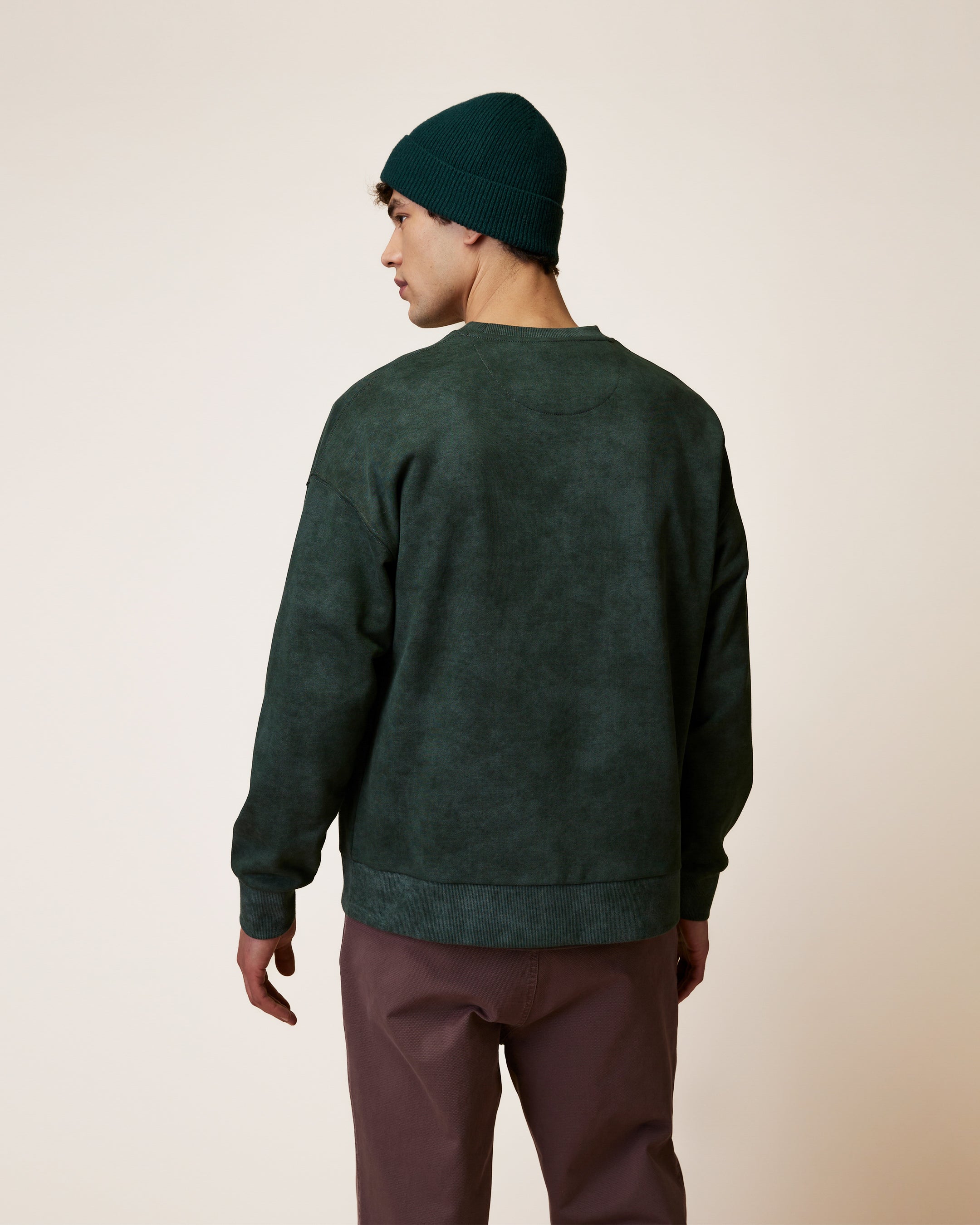 faguo-fango-sweat-vert-fonc-recycl-loose image 5