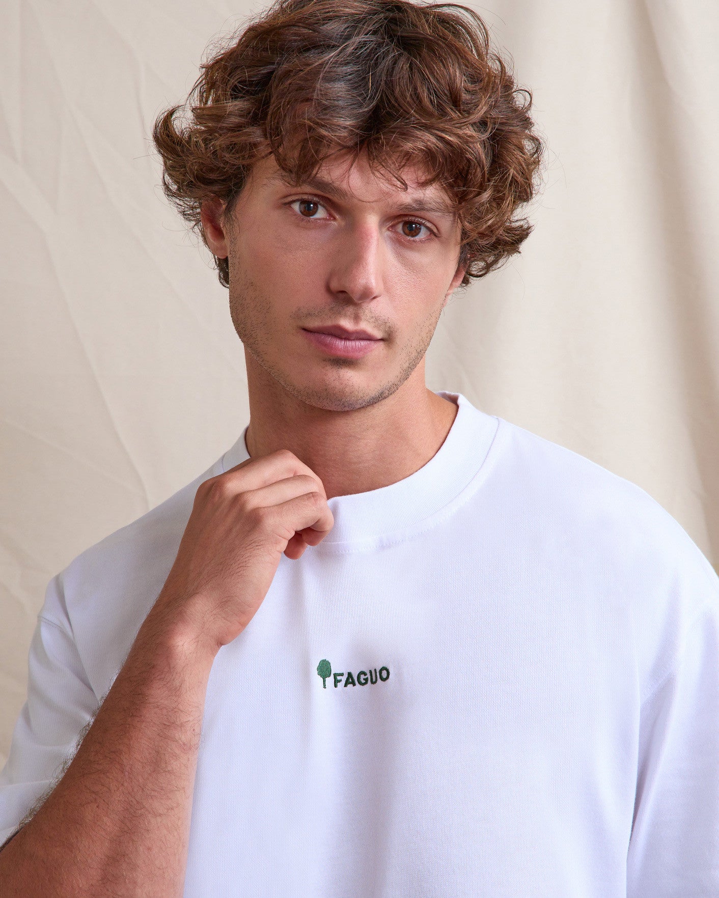 faguo-yellowstone-t-shirt-blanc-oversize-jersey-lourd image 3
