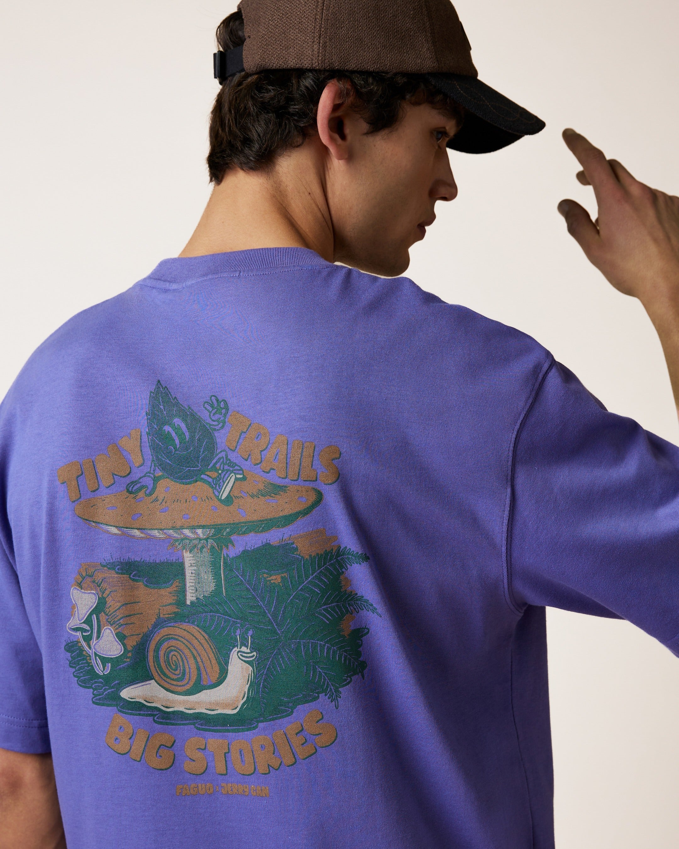 faguo-yellowstone-t-shirt-oversize-imprim-violet image 7