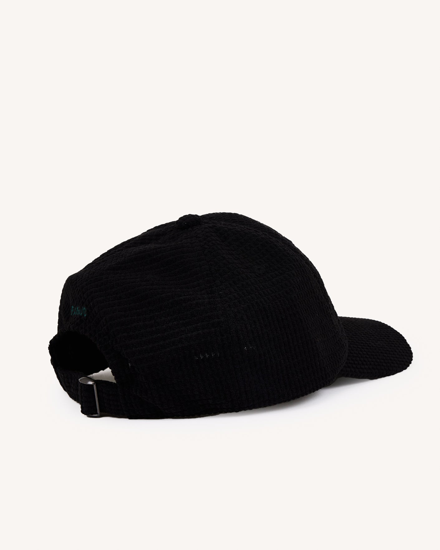 faguo-casquette-noir-en-velours-6-pans image 4