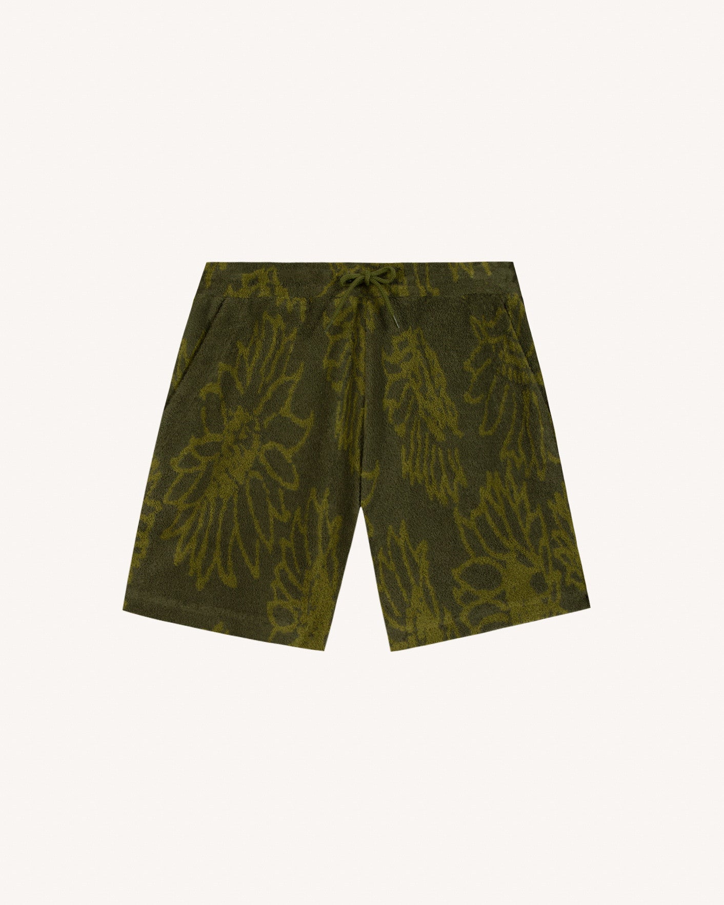 faguo-choussy-short-kaki-fonc-ponge image 2