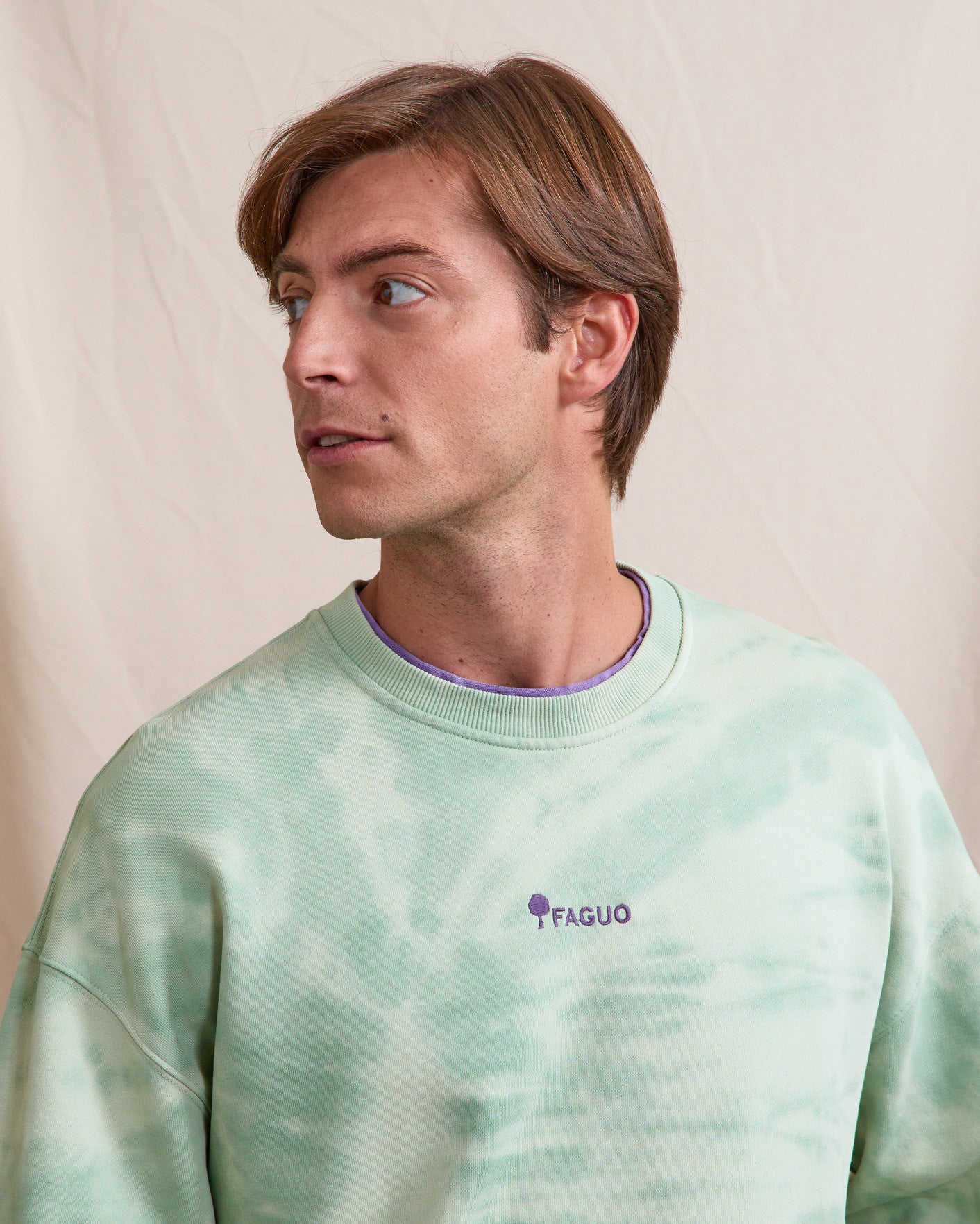 faguo-fango-sweat-tie-and-dye-vert-menthe image 3