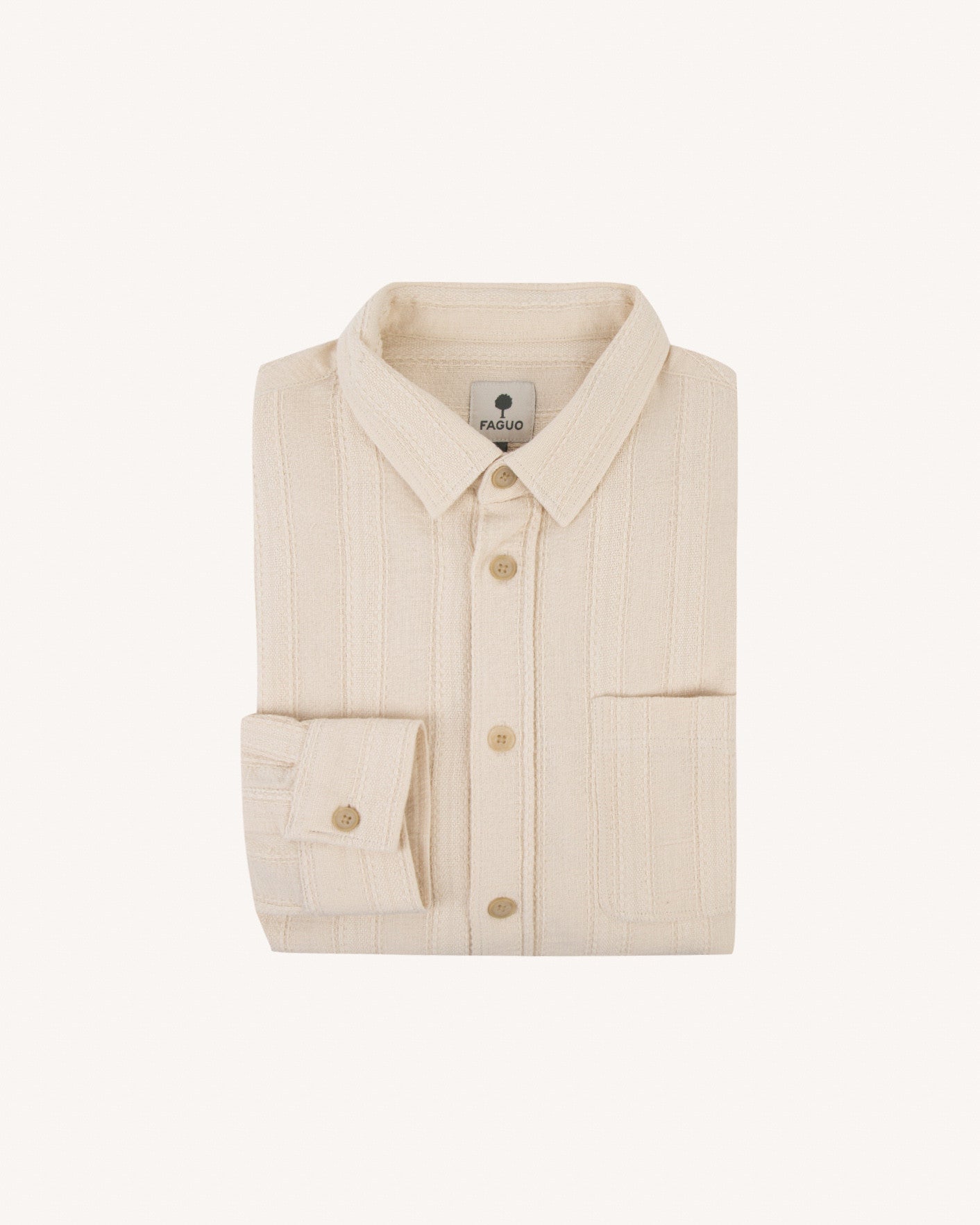 faguo-signy-surchemise-cru-femme-homme-coupe-ample image 5