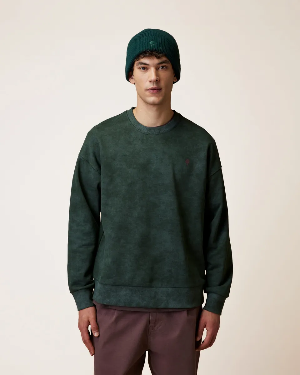 faguo-fango-sweat-vert-fonc-recycl-loose image 1