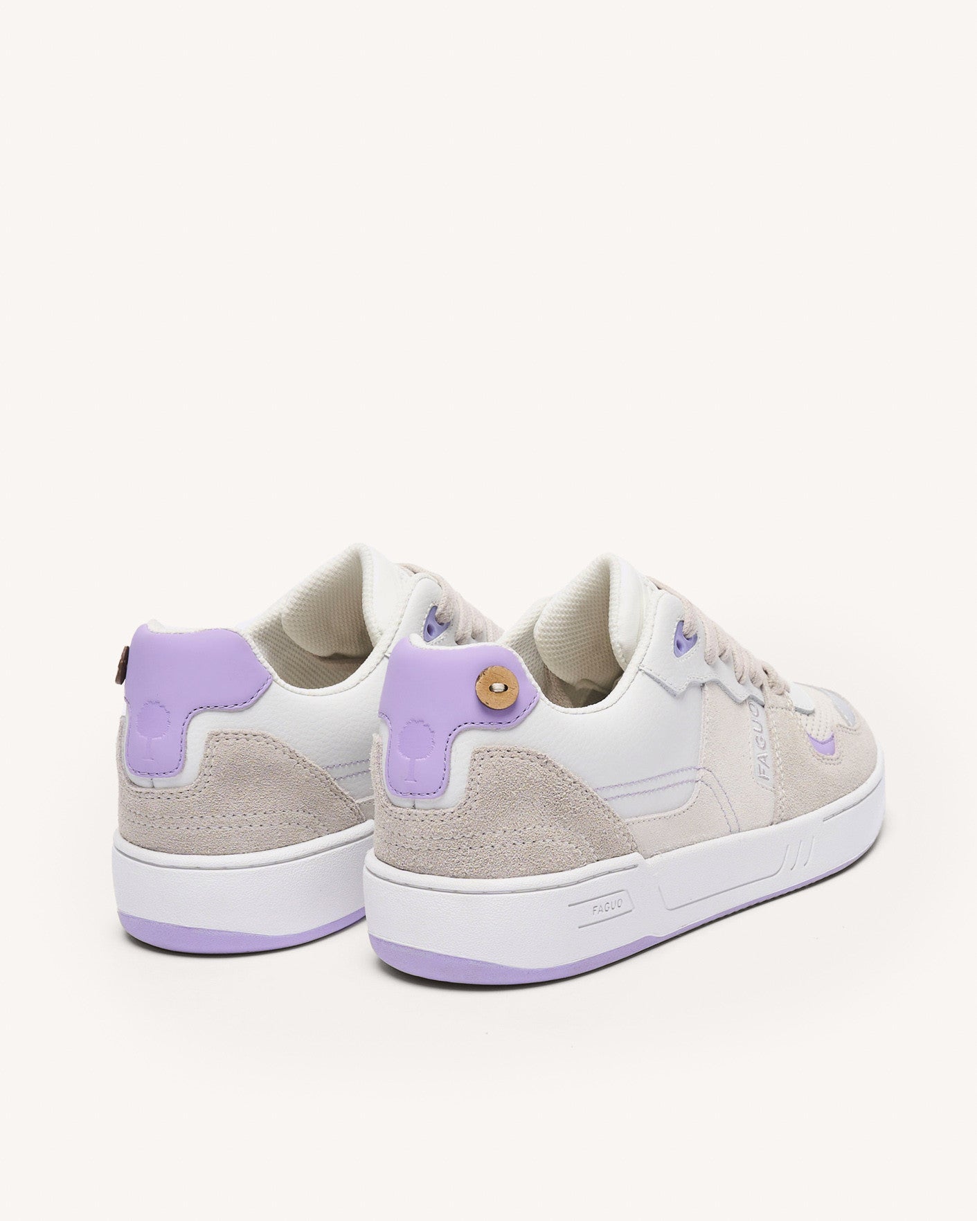faguo-ceiba-baskets-blanches-violet-clair-cuir image 5