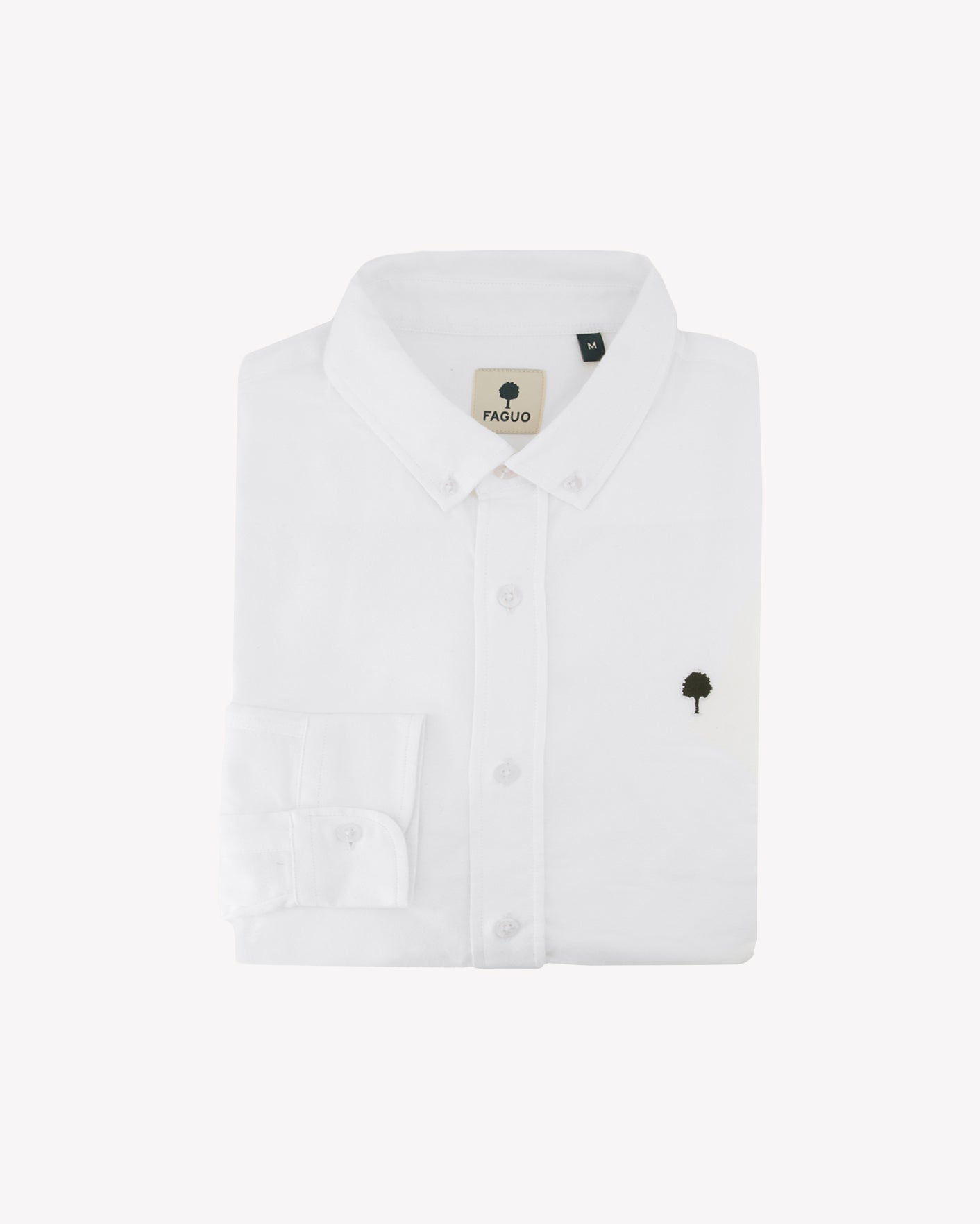 faguo-ivoy-chemise-blanche-homme-oxford-coton image 7