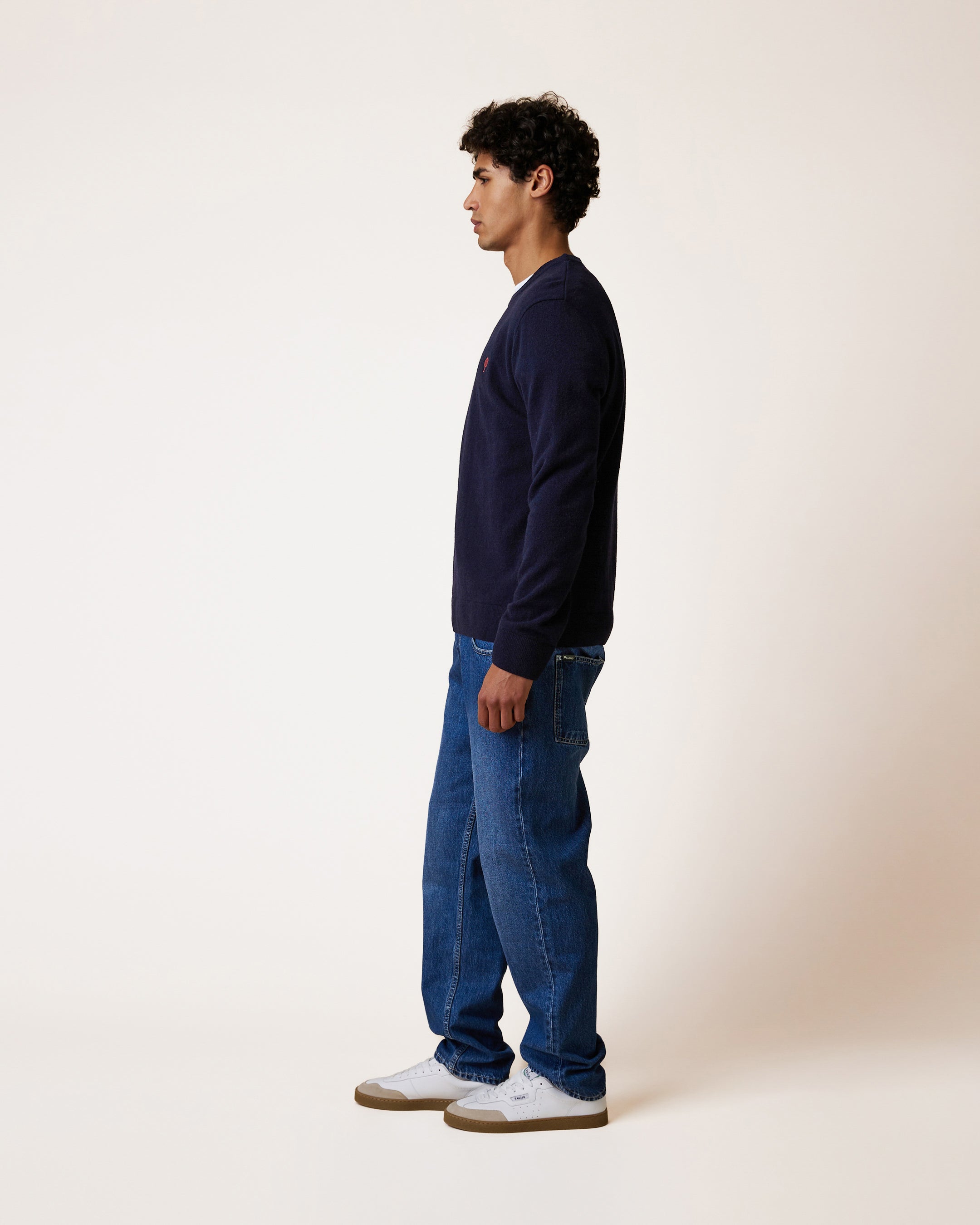 faguo-pull-marly-bleu-marine-laine image 4