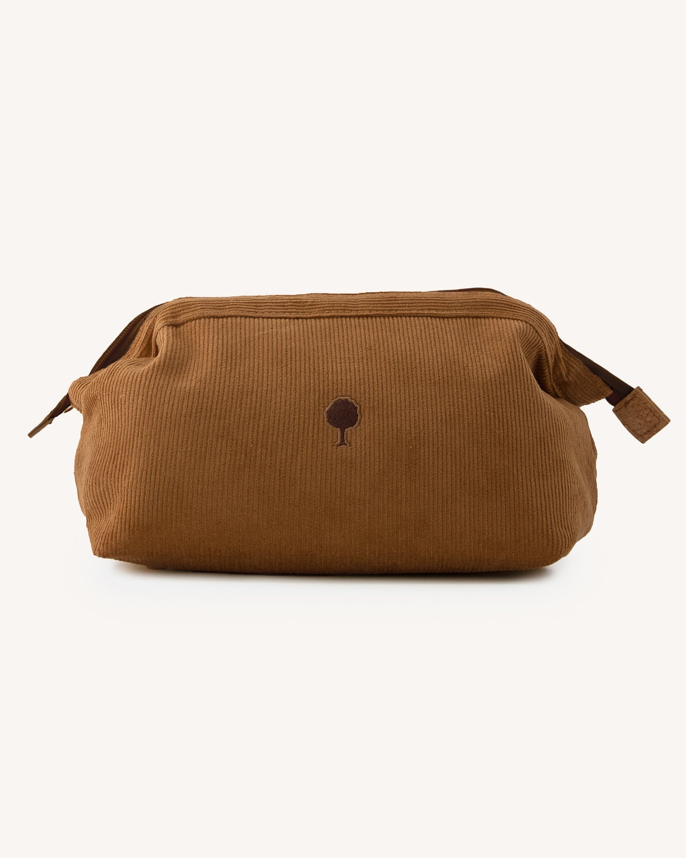 faguo-washbag-trousse-de-toilette-velours-camel-3-7-l image 1