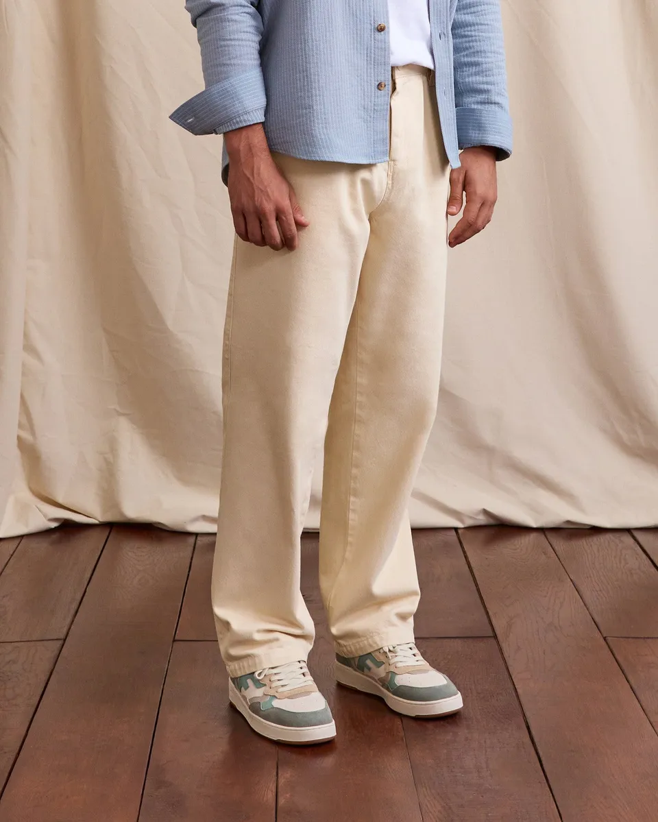 faguo-landais-pantalon-chino-cru-large image 1