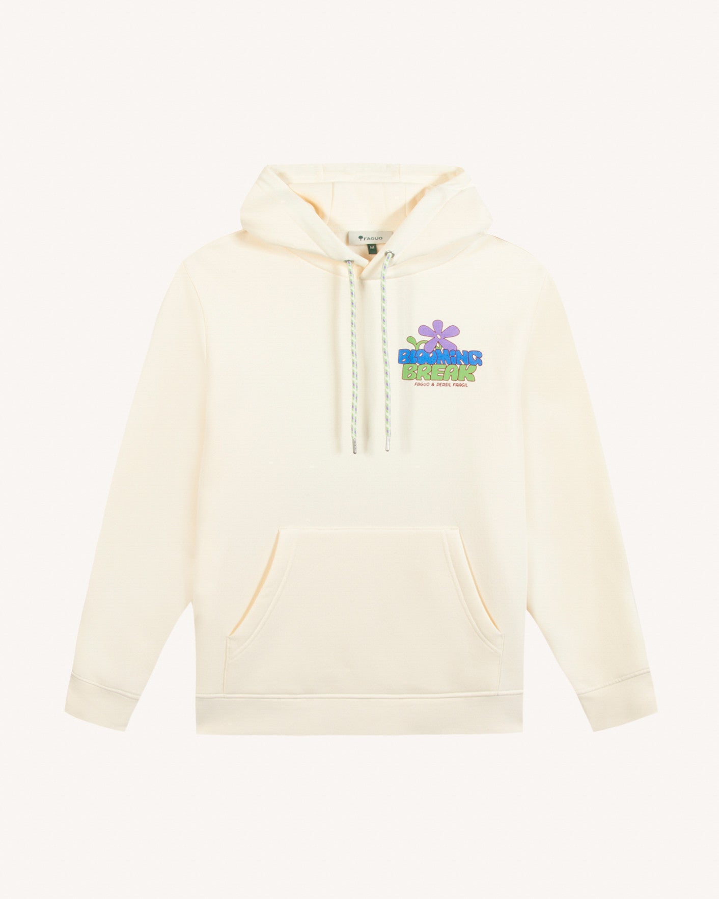 faguo-dirac-sweat-capuche-imprim-cru-molleton image 4